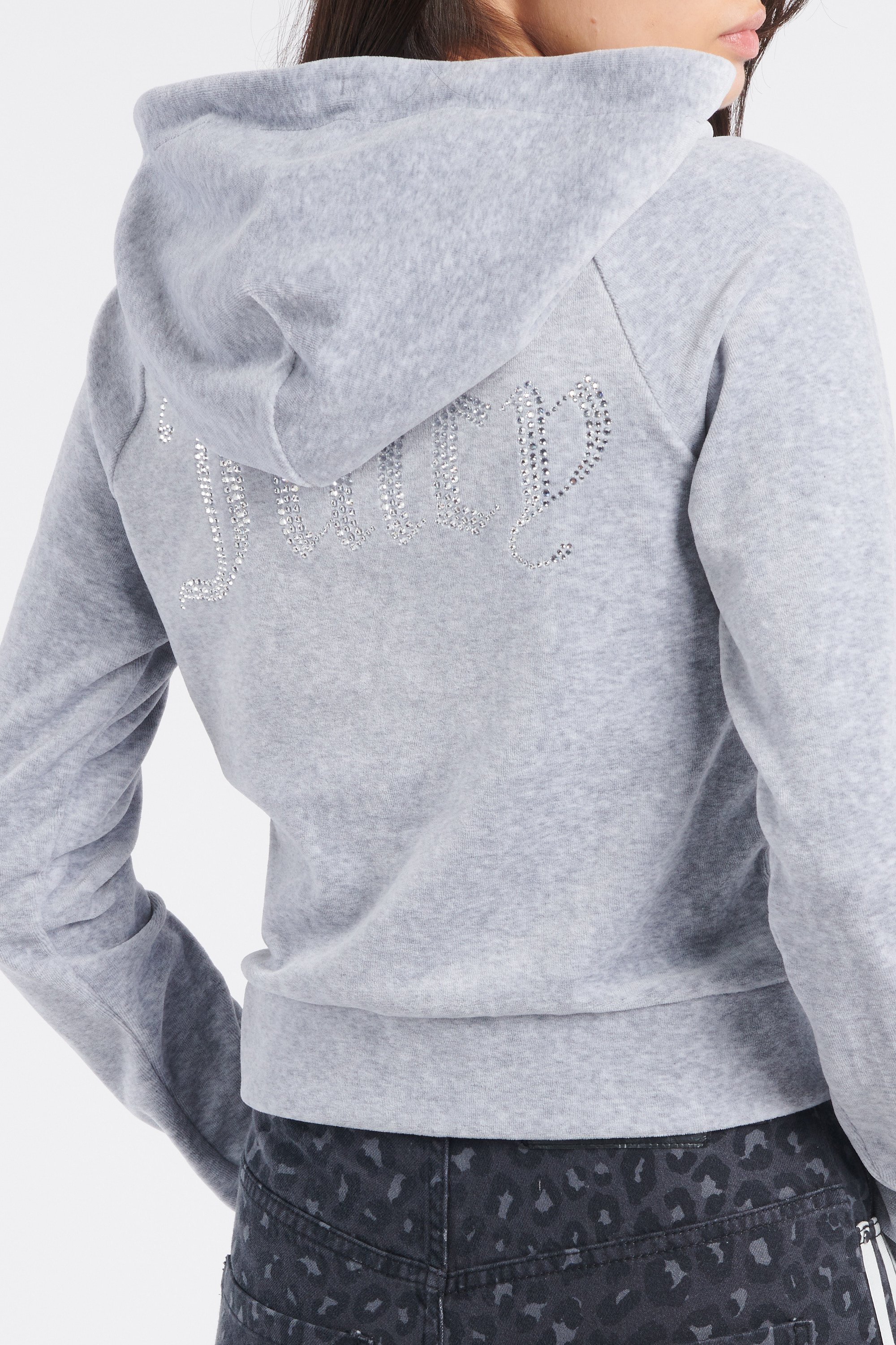 Hoodie zippé | Gris by JUICY COUTURE Hoodie zippé Gris