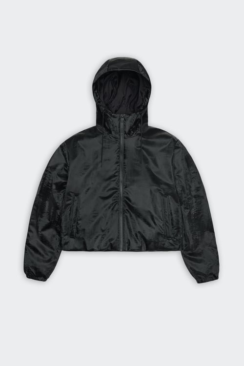 Rains Femme Parka Taille L - Noir