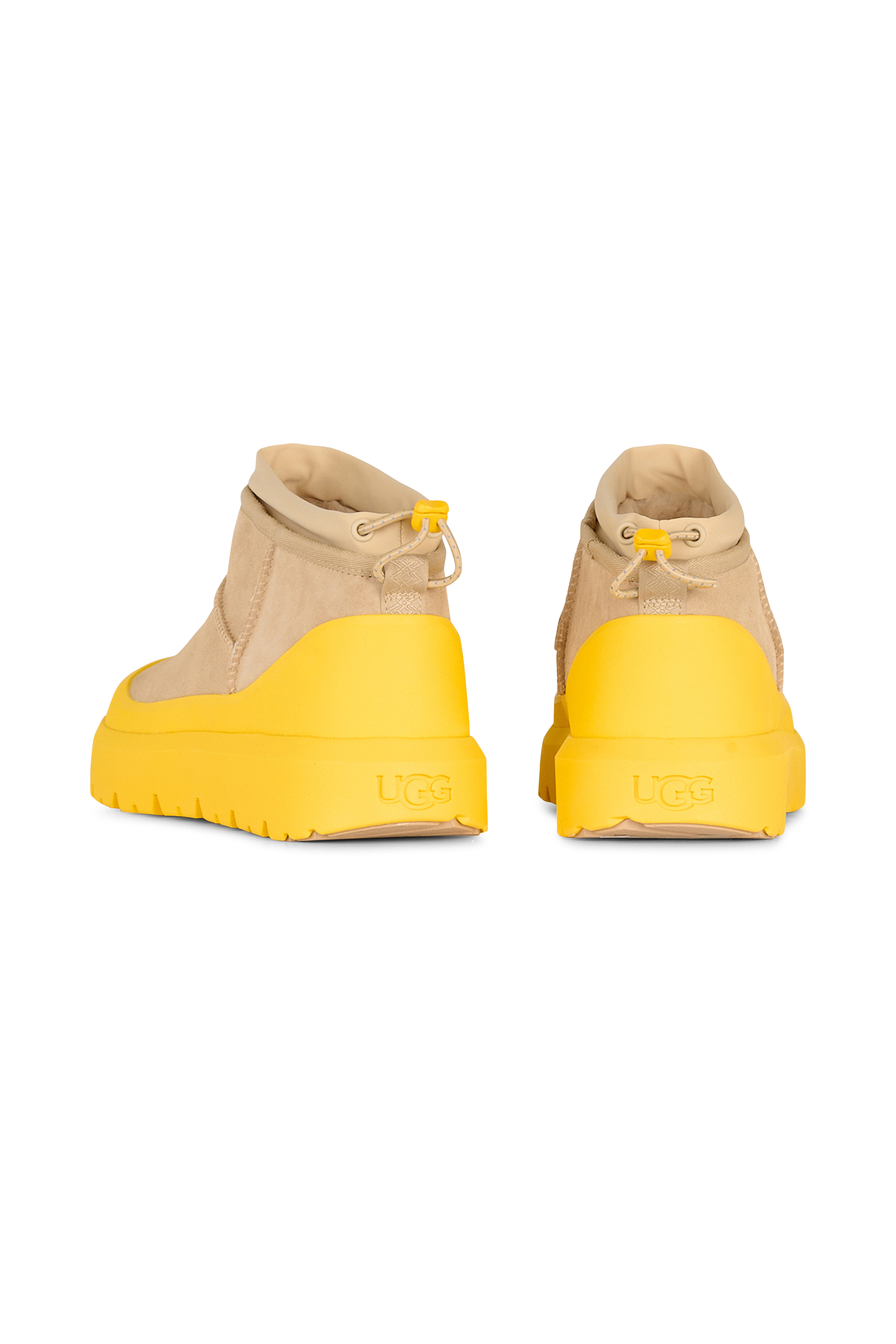 Bottines de pluie Beige