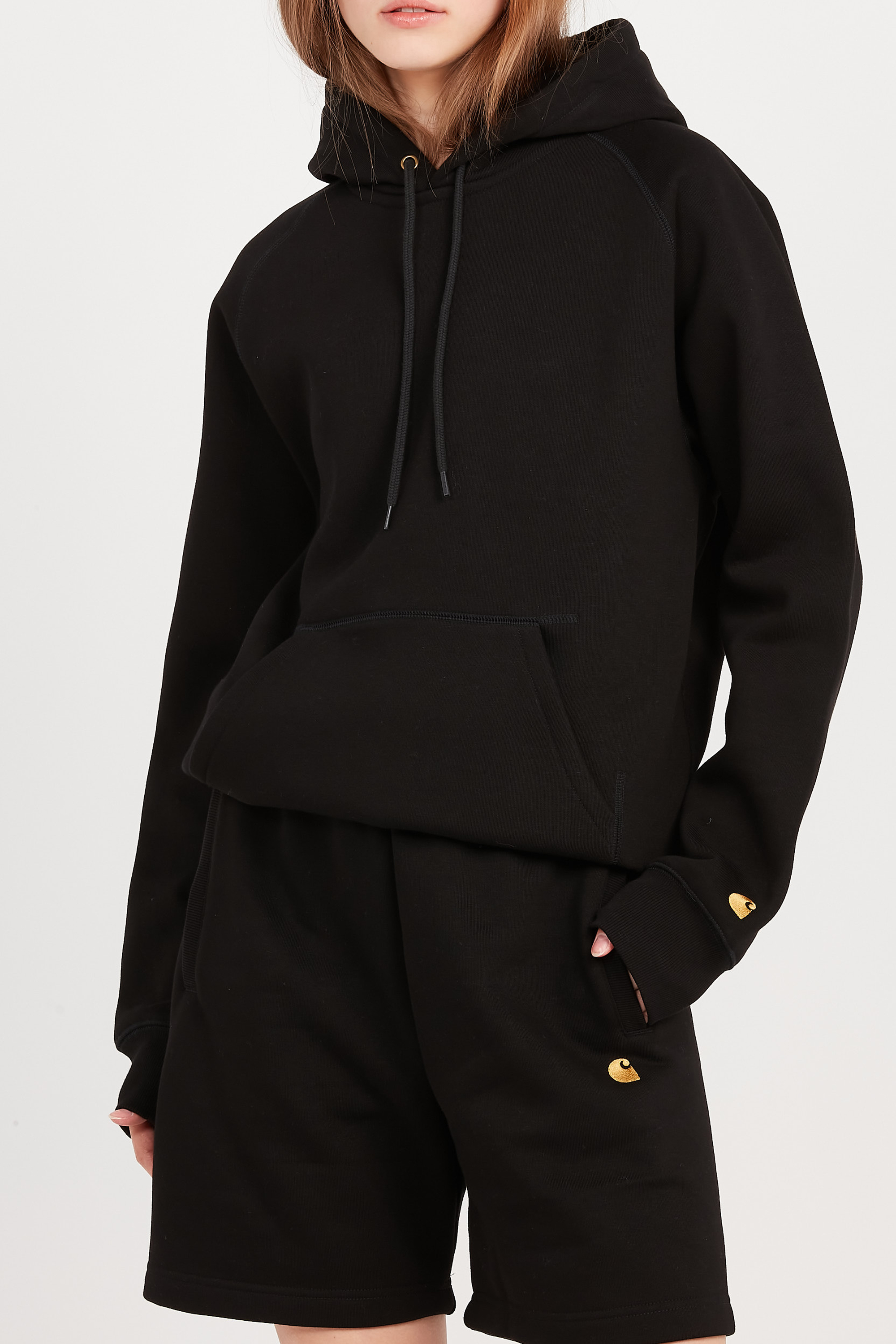 Hoodie  | Noir CARHARTT WIP Femme