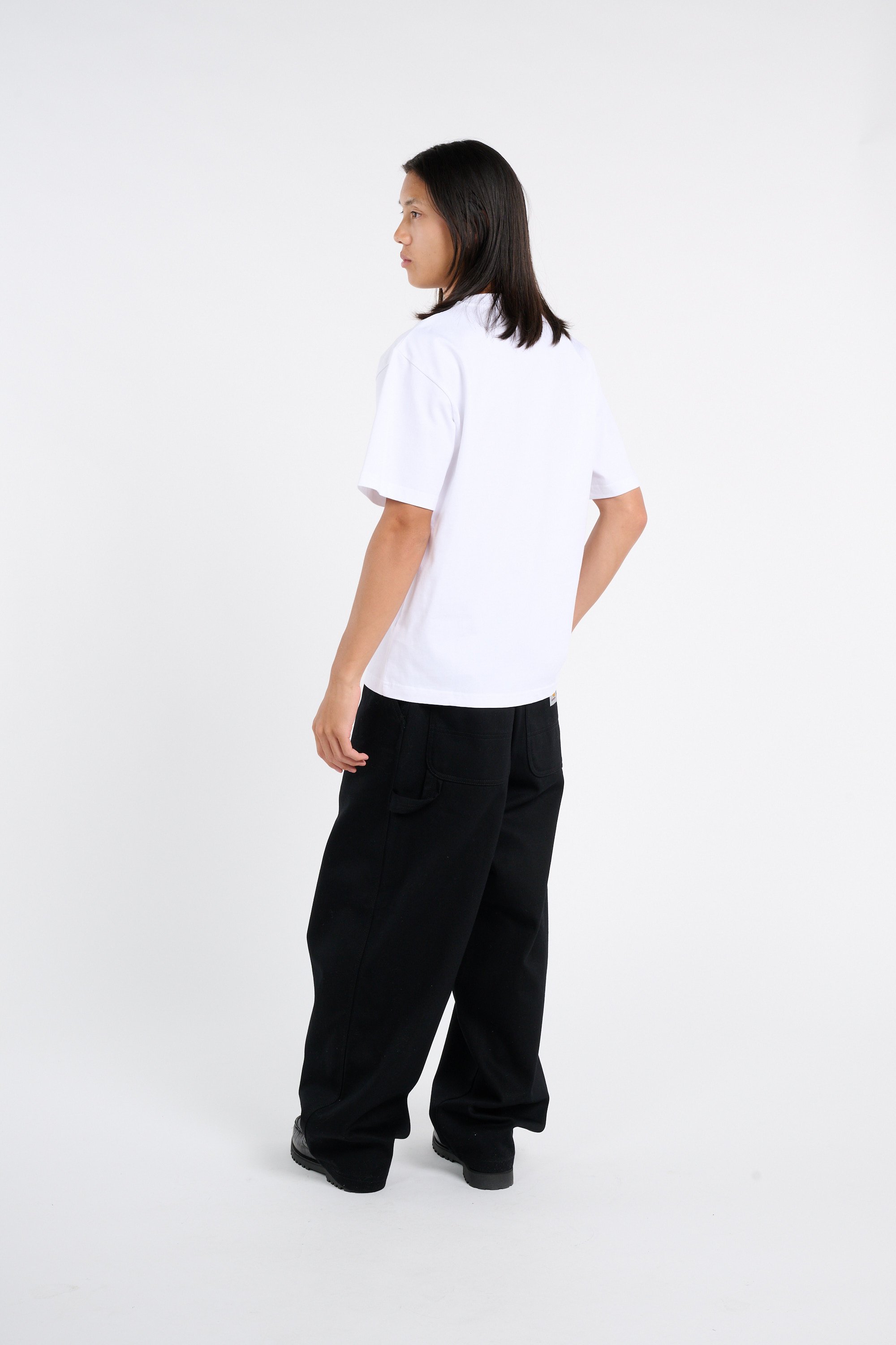 Round neck t-shirt | White RAINS Men
