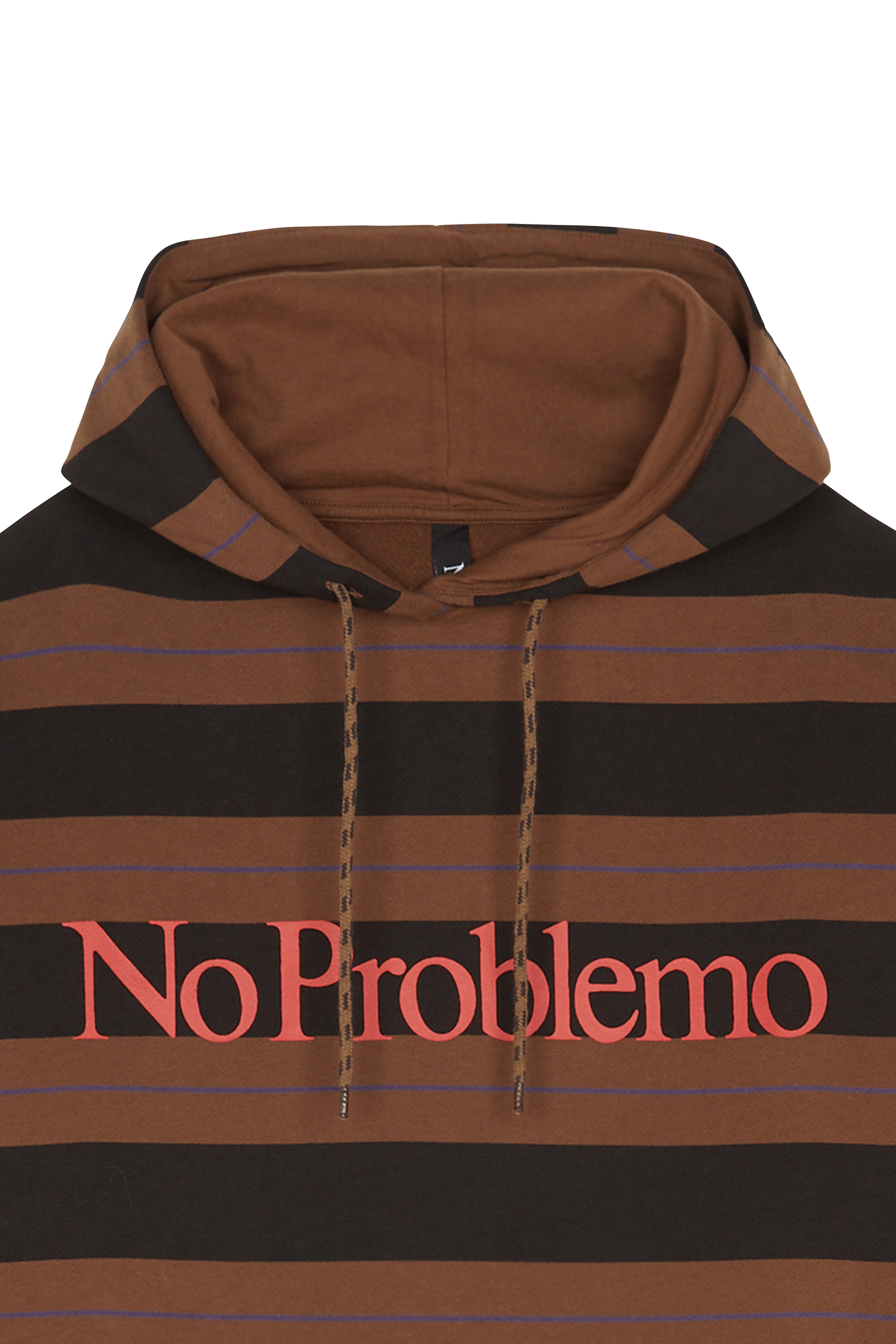 Tommy badge sweatshirt NO PROBLEMO Brown