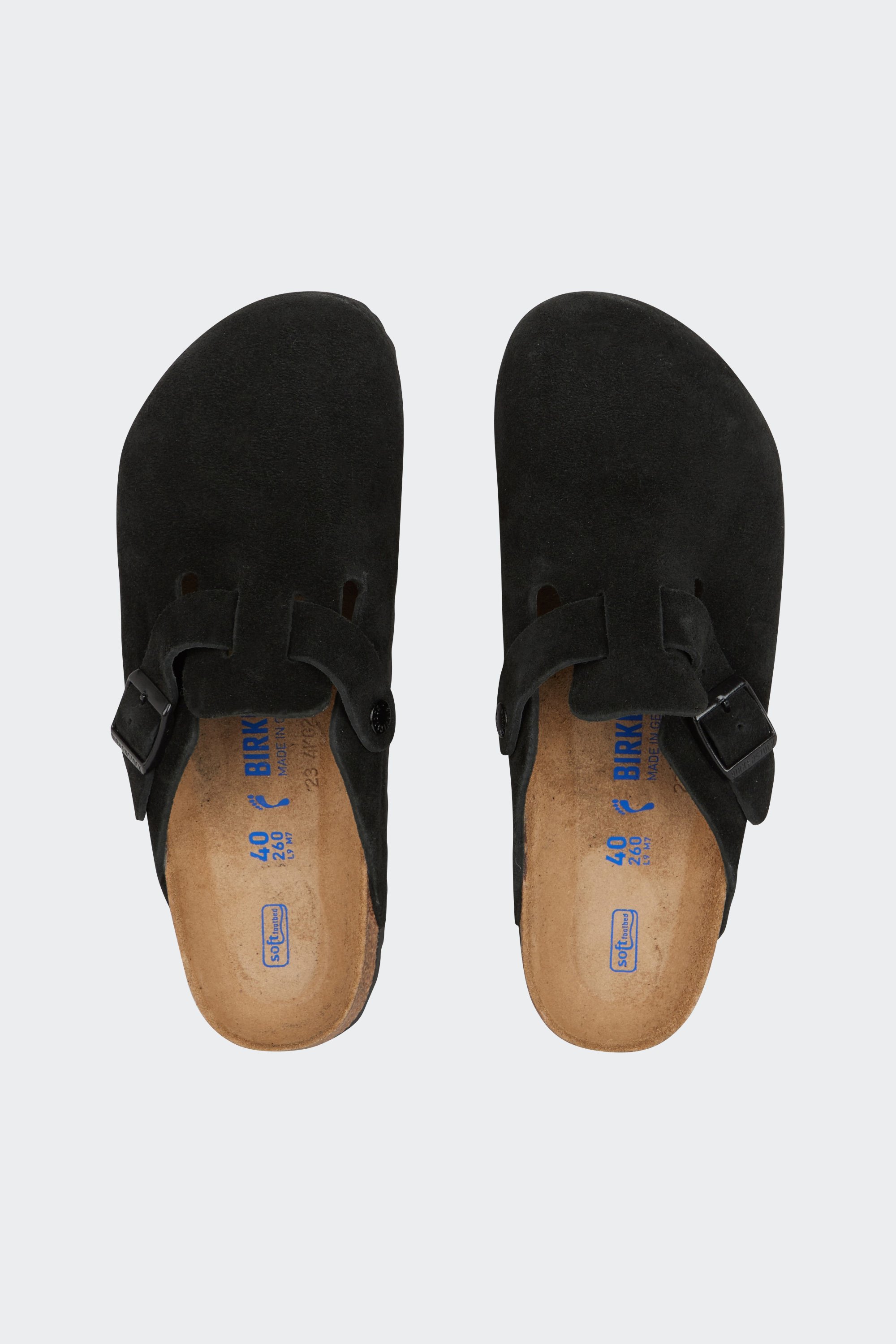 Flat furry sheepskin sandals | Black by BIRKENSTOCK Flat furry sheepskin sandals Black