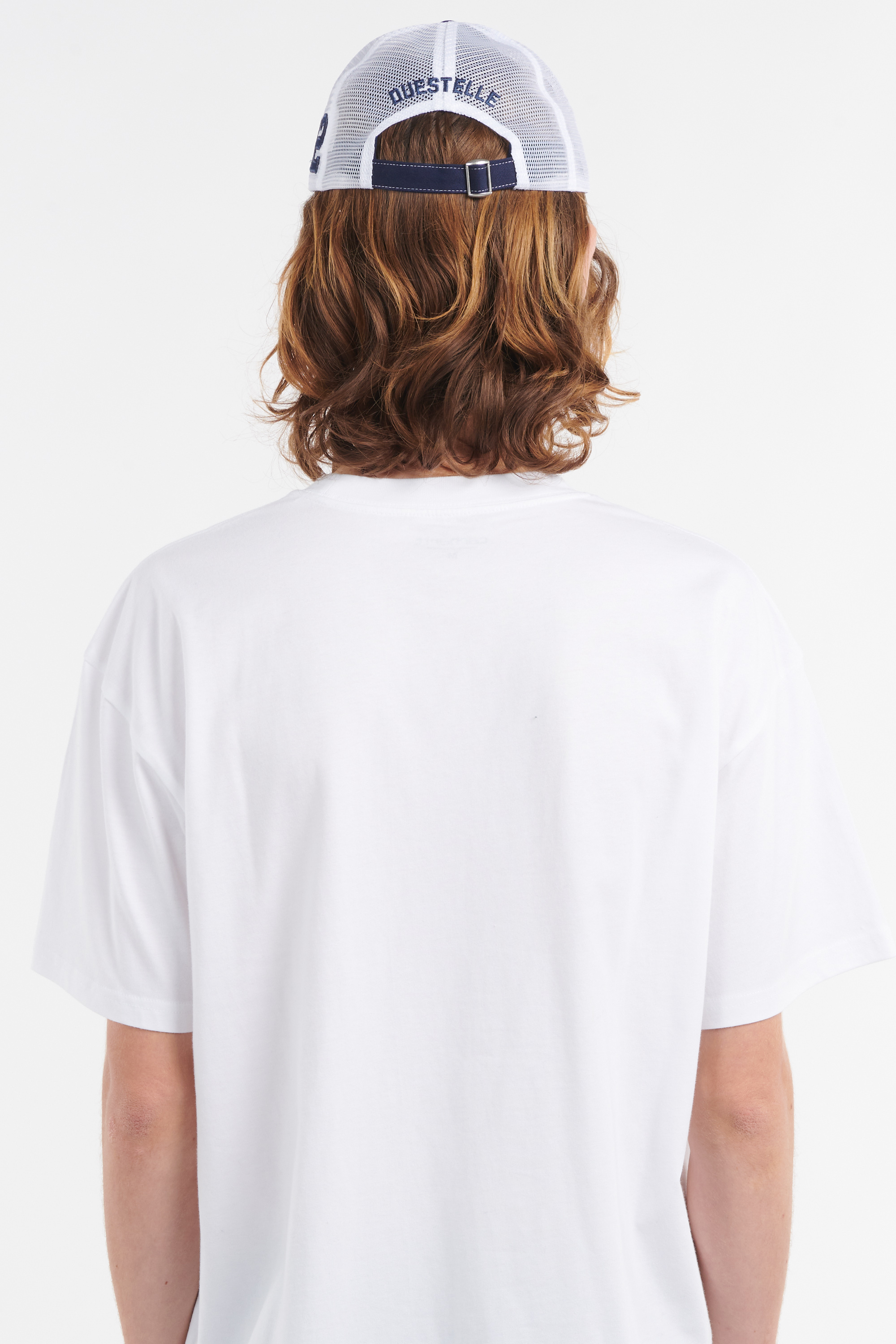 Regular-fit round-neck cotton T-shirt White