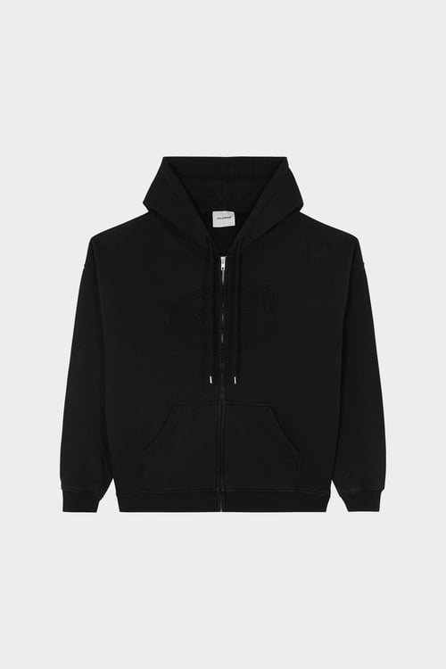 HOLOGRAM Hoodie zippé Noir