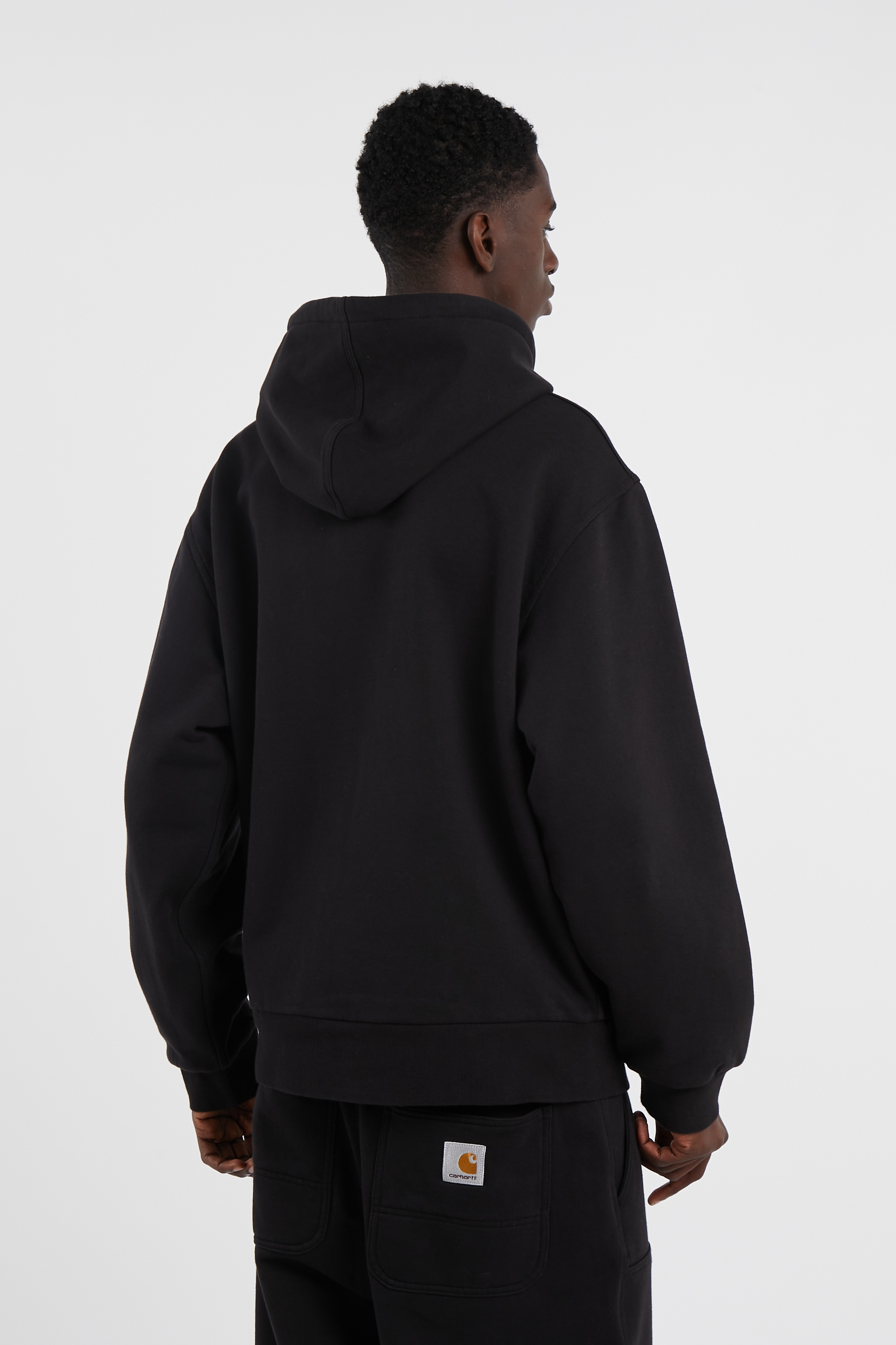 Hoodie zippé Noir