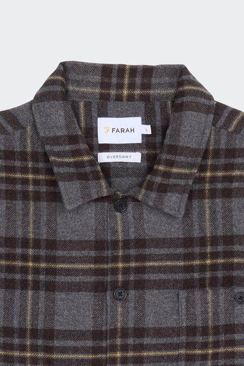 FARAH Chemise Gris