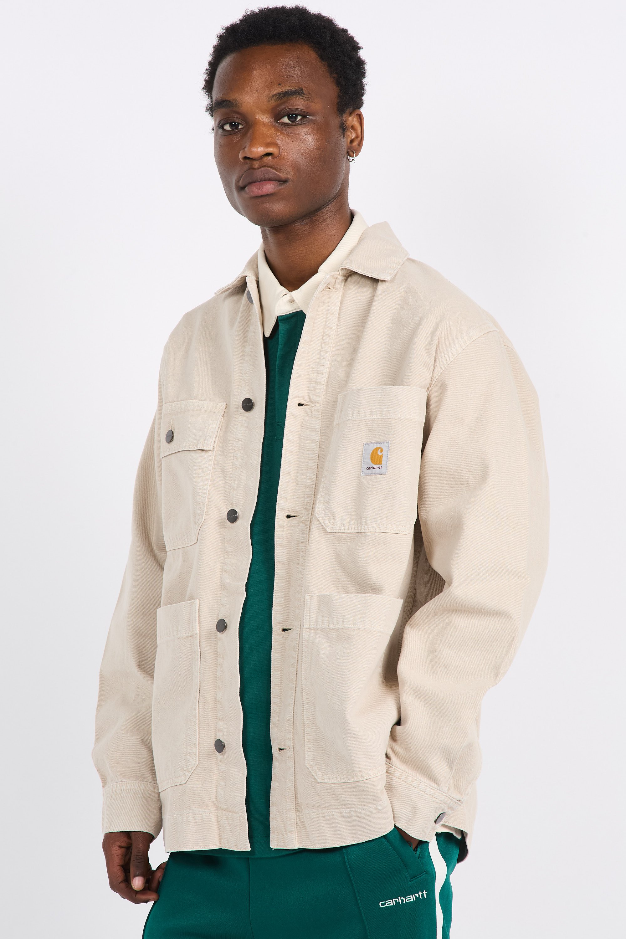Jacket | Beige by CARHARTT WIP Jacket Beige