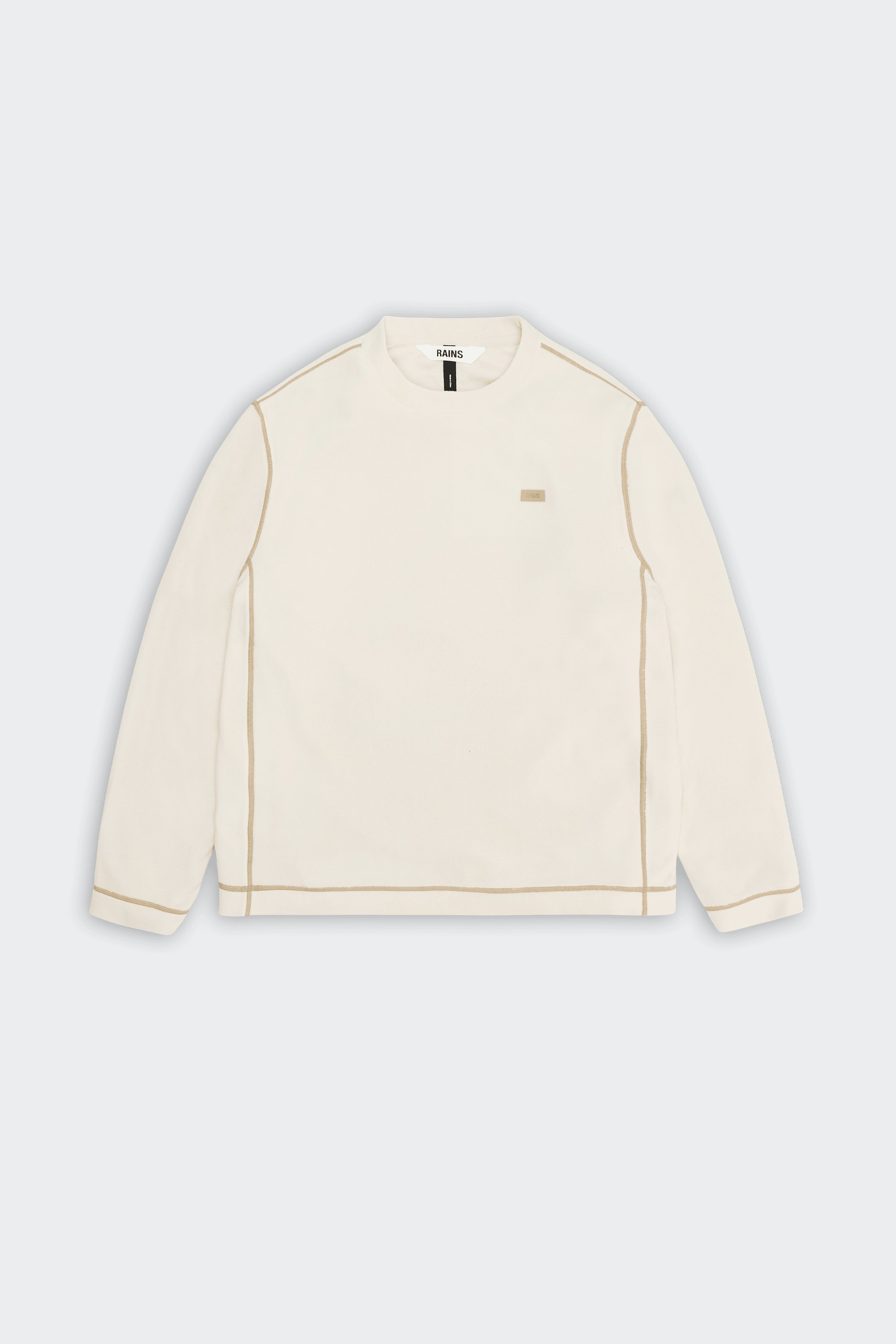 Sweatshirt  | Beige by RAINS Sweatshirt  Beige