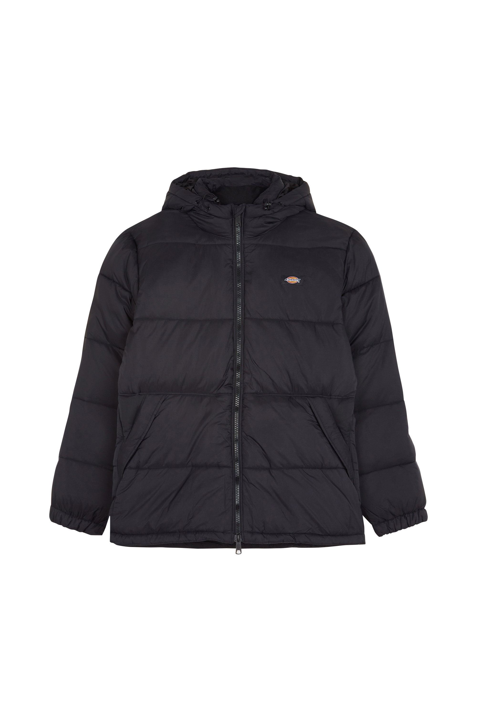 Lightweight quilted padded jacket with high neck Grey