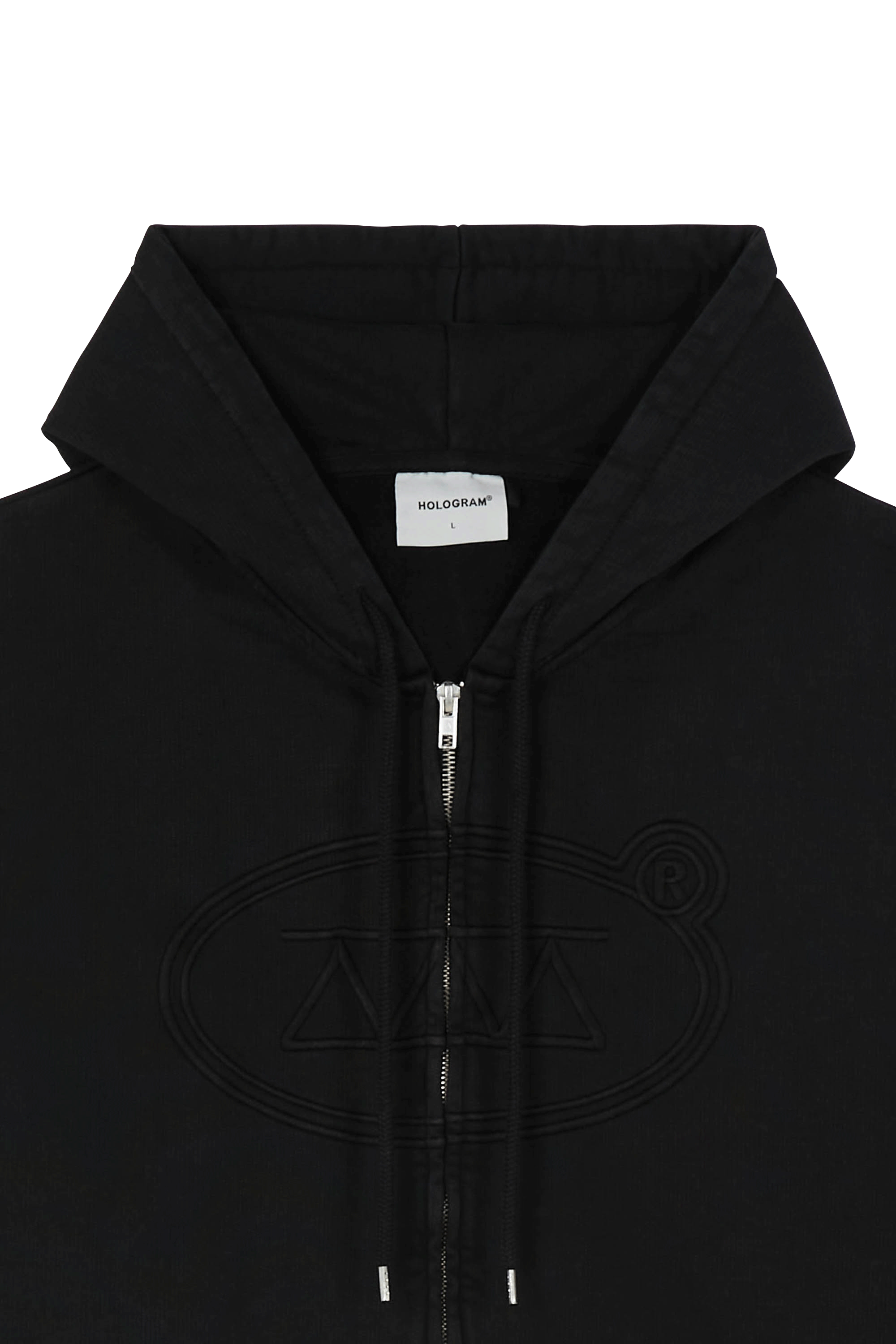 Hoodie zippé | Noir HOLOGRAM Homme