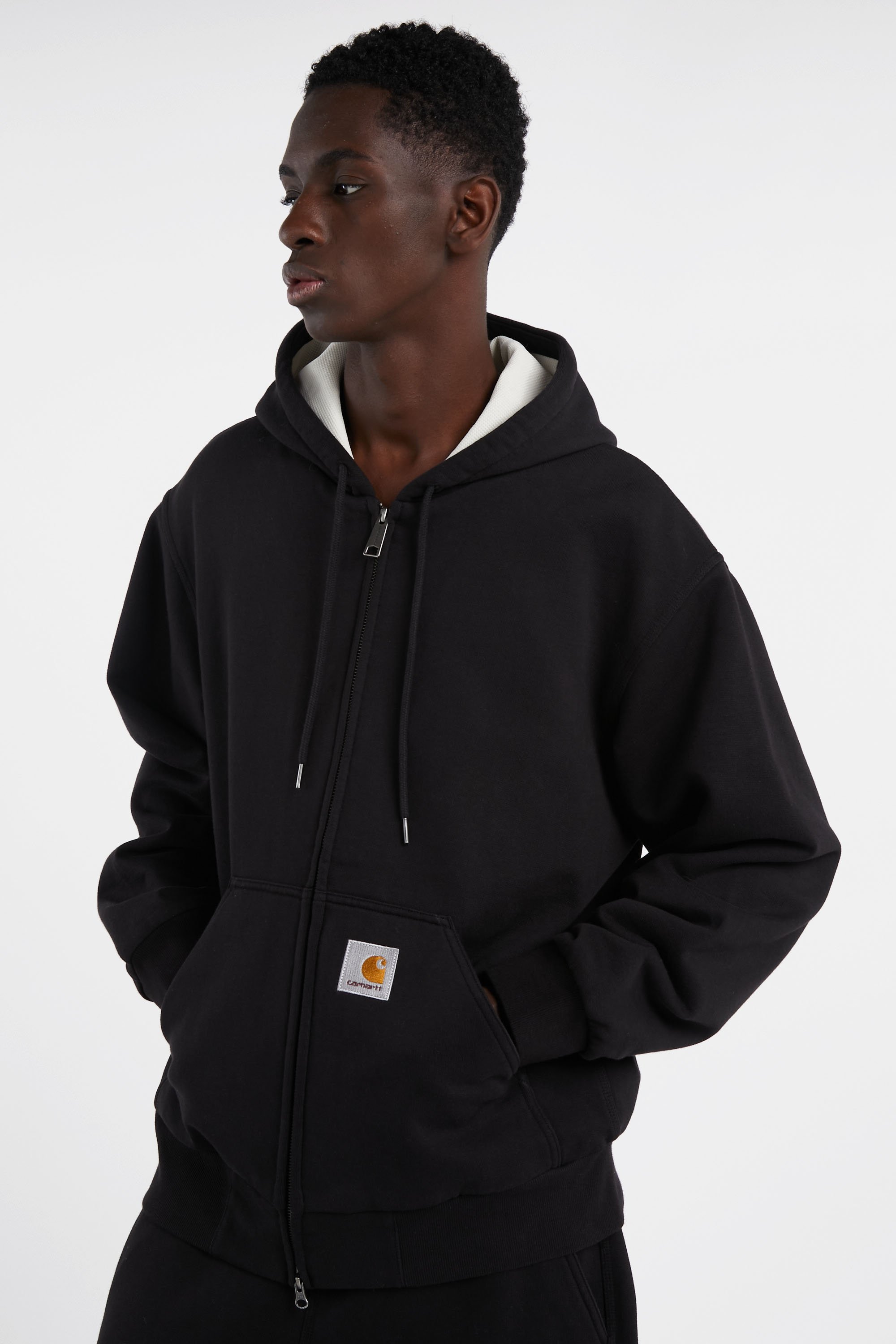 Hoodie zippé Noir