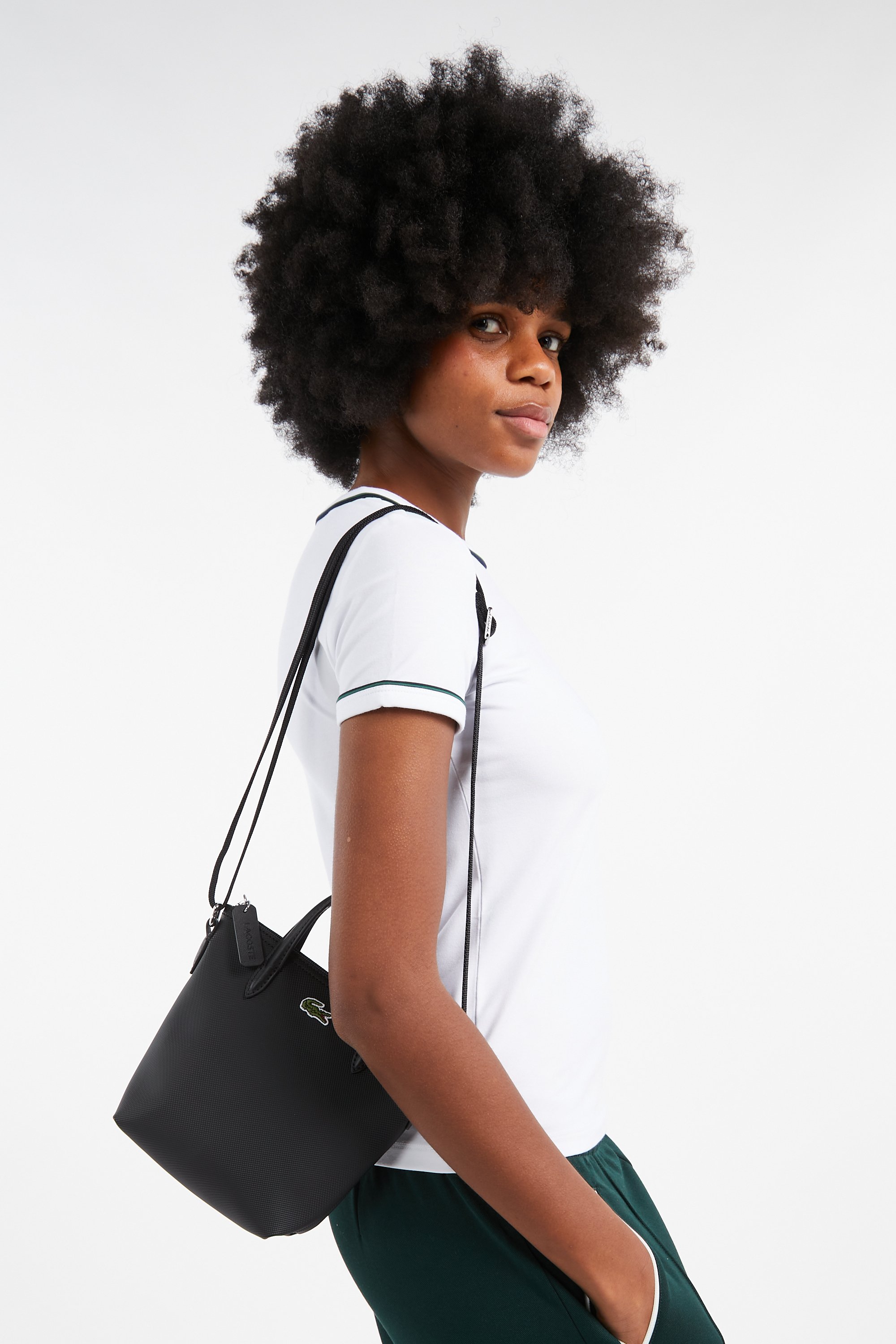 Sac bandoulière LACOSTE Noir
