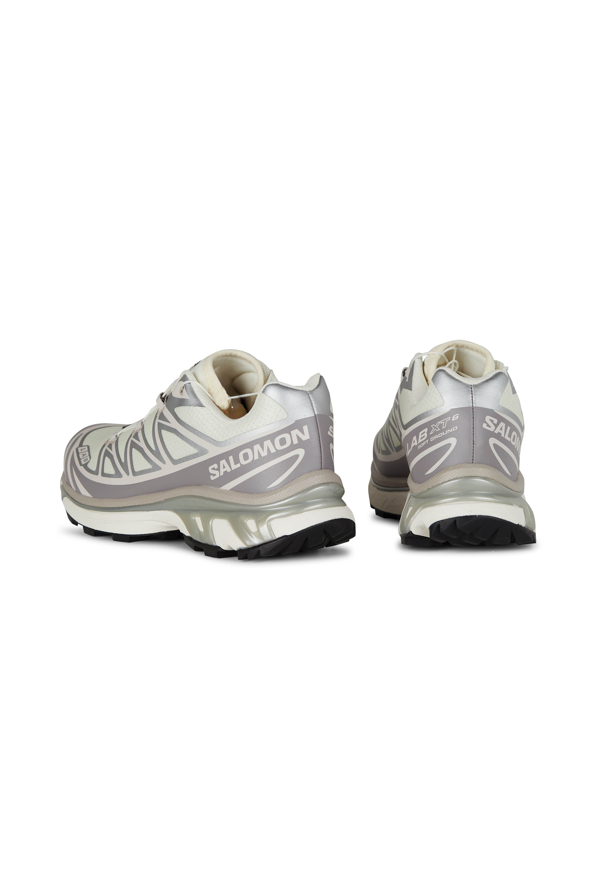 Men?s Storm 96 LO fabric and leather sneakers | Beige SALOMON Women