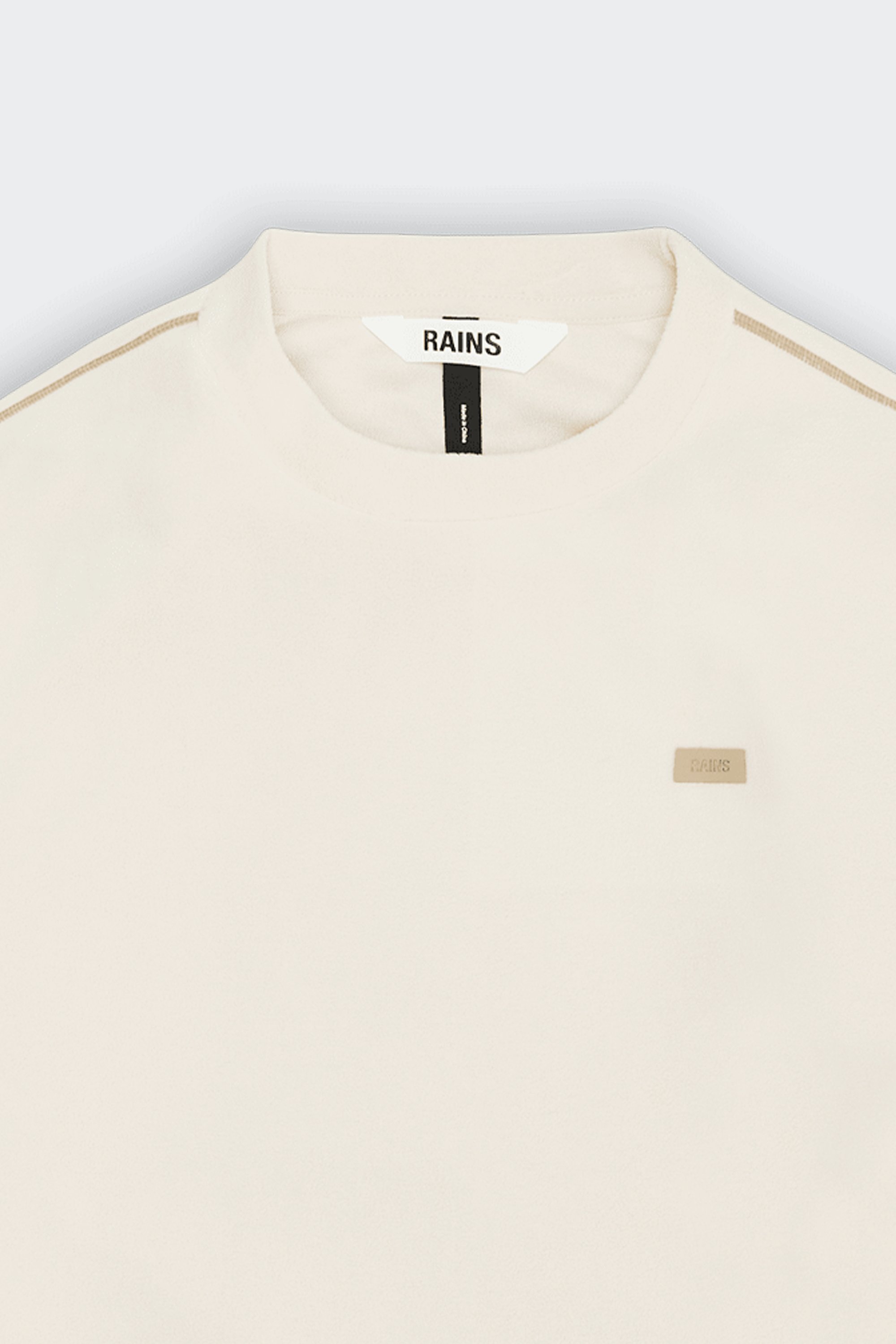 Sweatshirt  | Beige by RAINS Sweatshirt  Beige