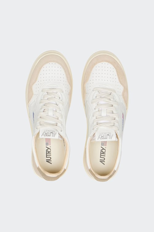 AUTRY Baskets Blanc