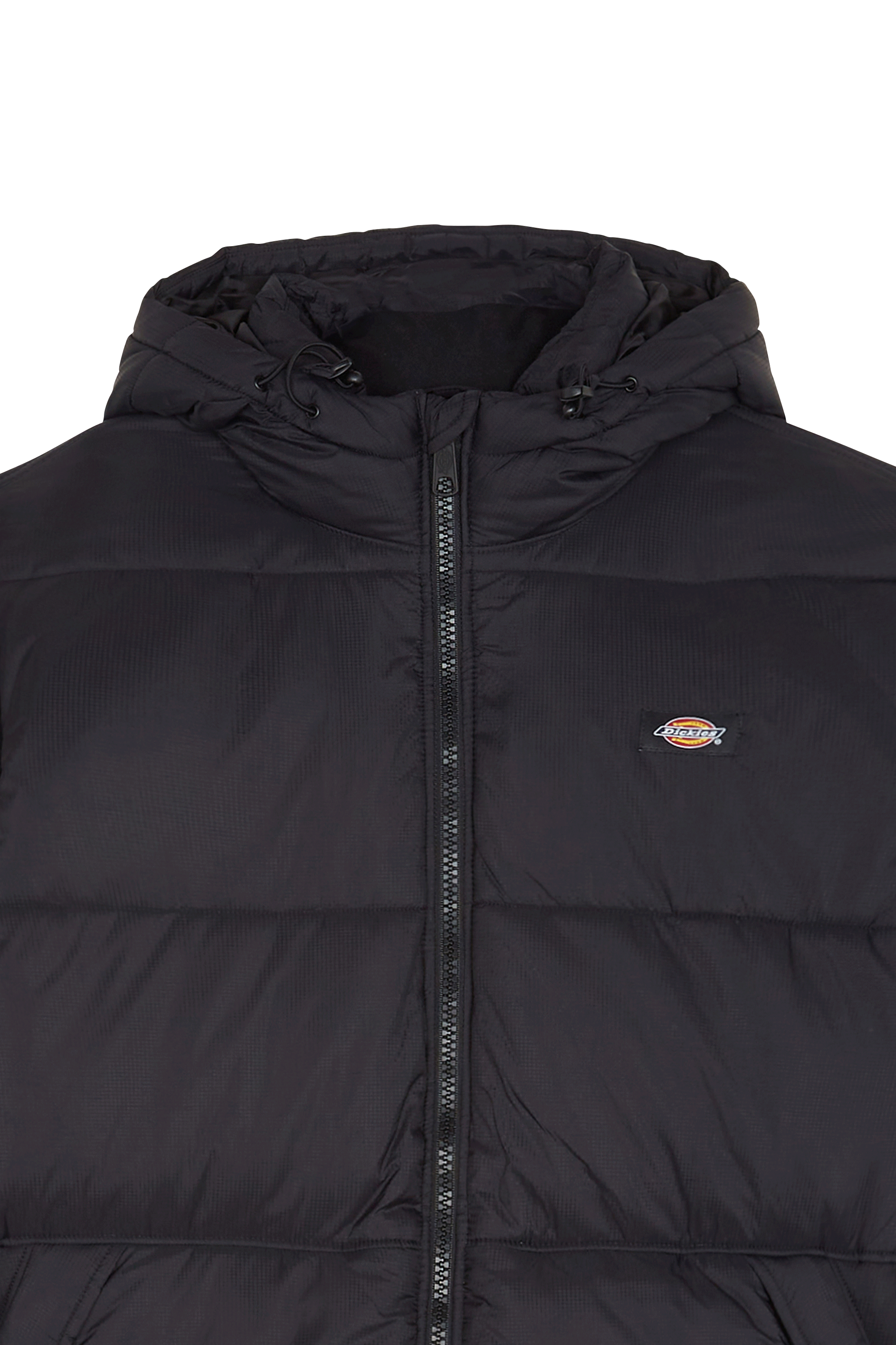 Lightweight quilted padded jacket with high neck Grey