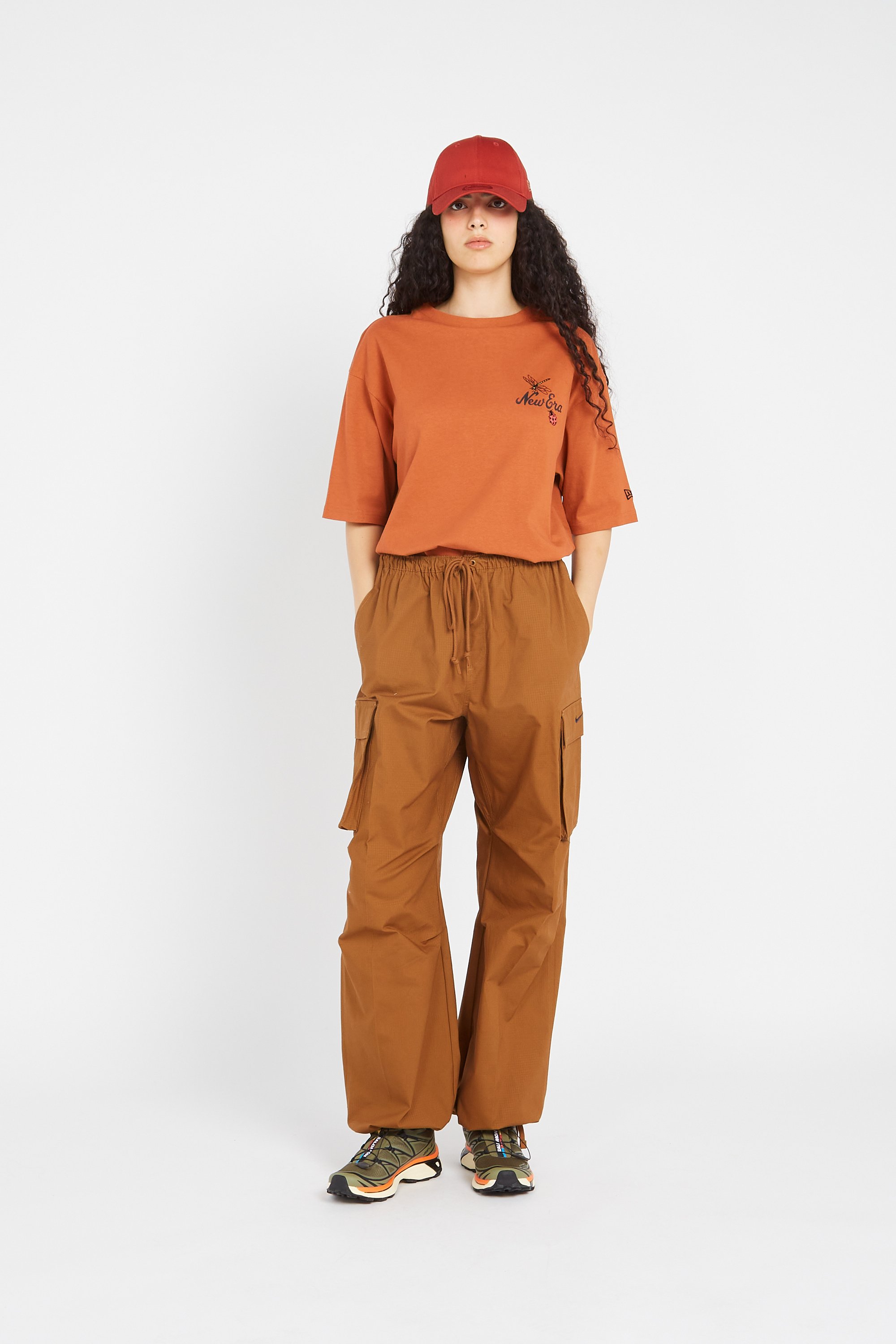 T-shirt NEW ERA Marron