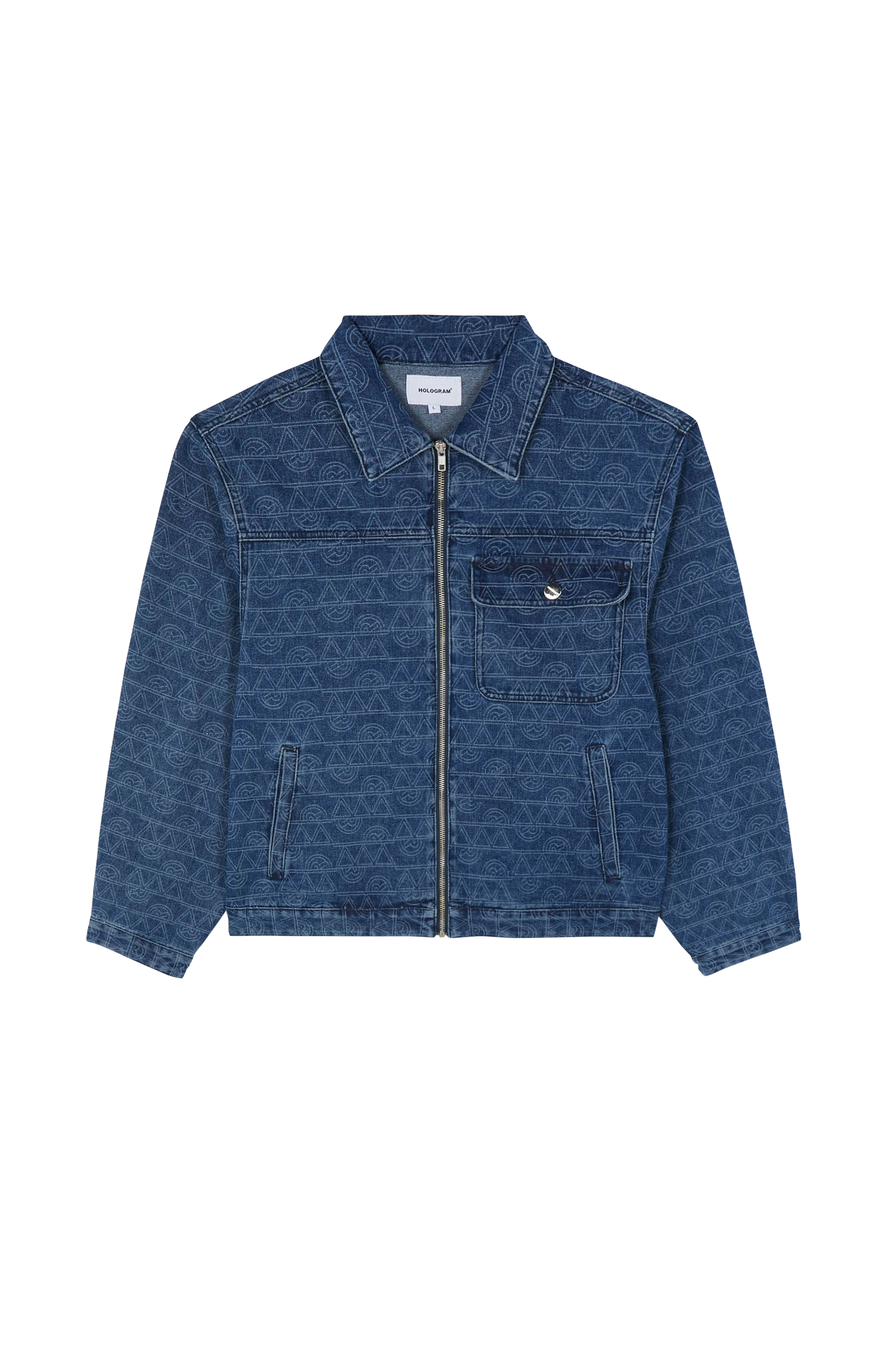 Jacket HOLOGRAM Blue