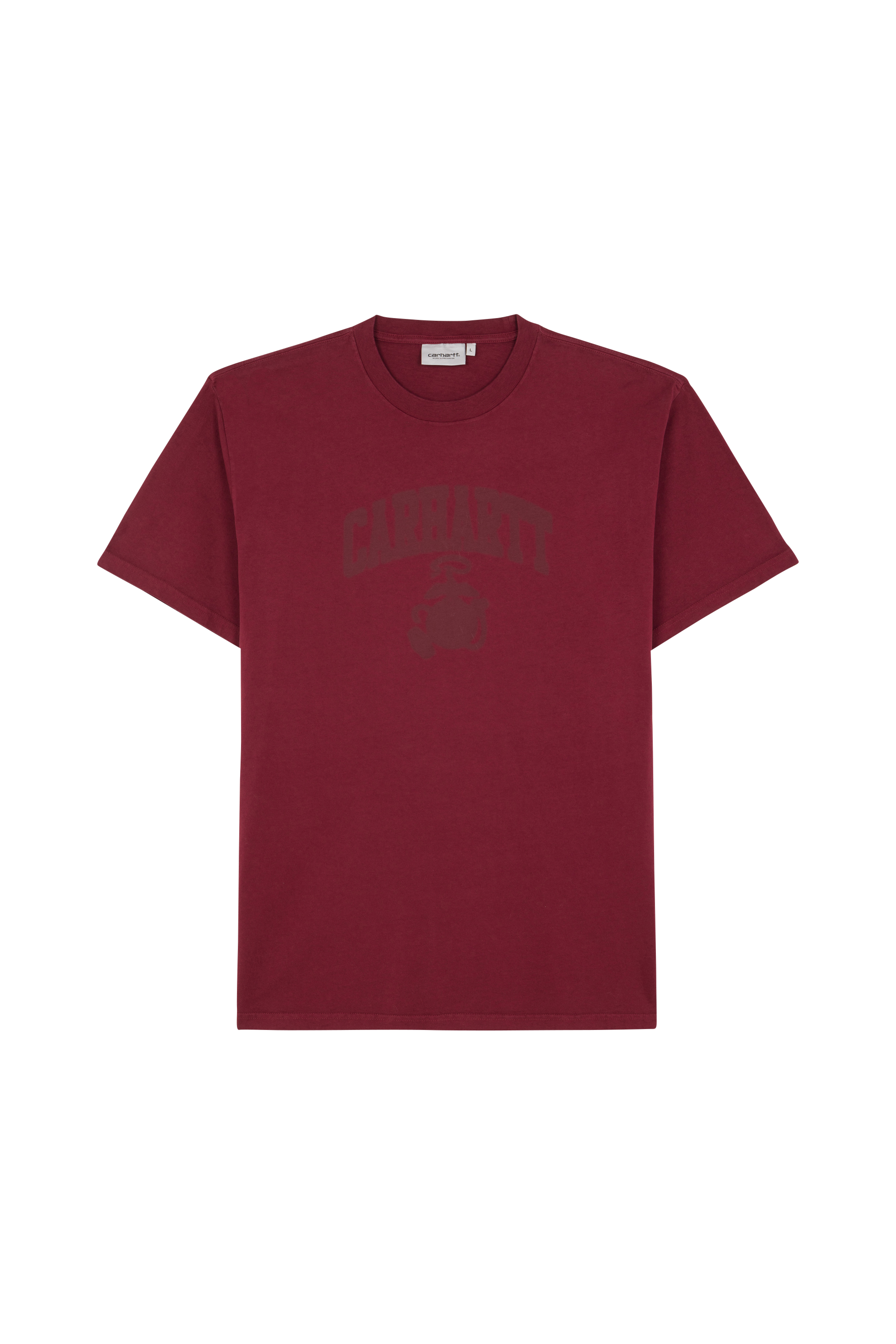 T-shirt manches courtes S/S Faded Pond Corps T-Shirt Marsala
