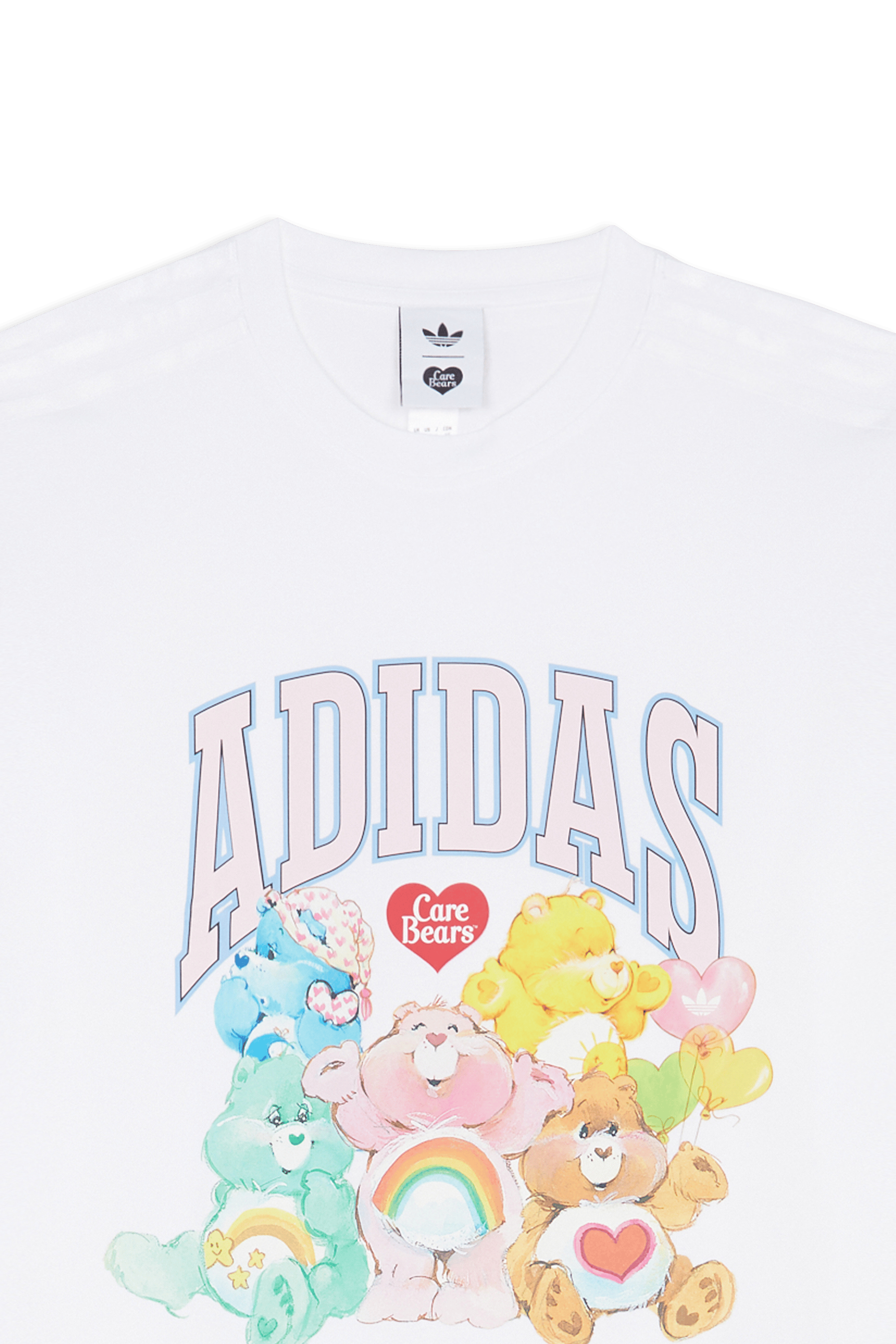 Regular-fit round-neck cotton T-shirt | White ADIDAS Women