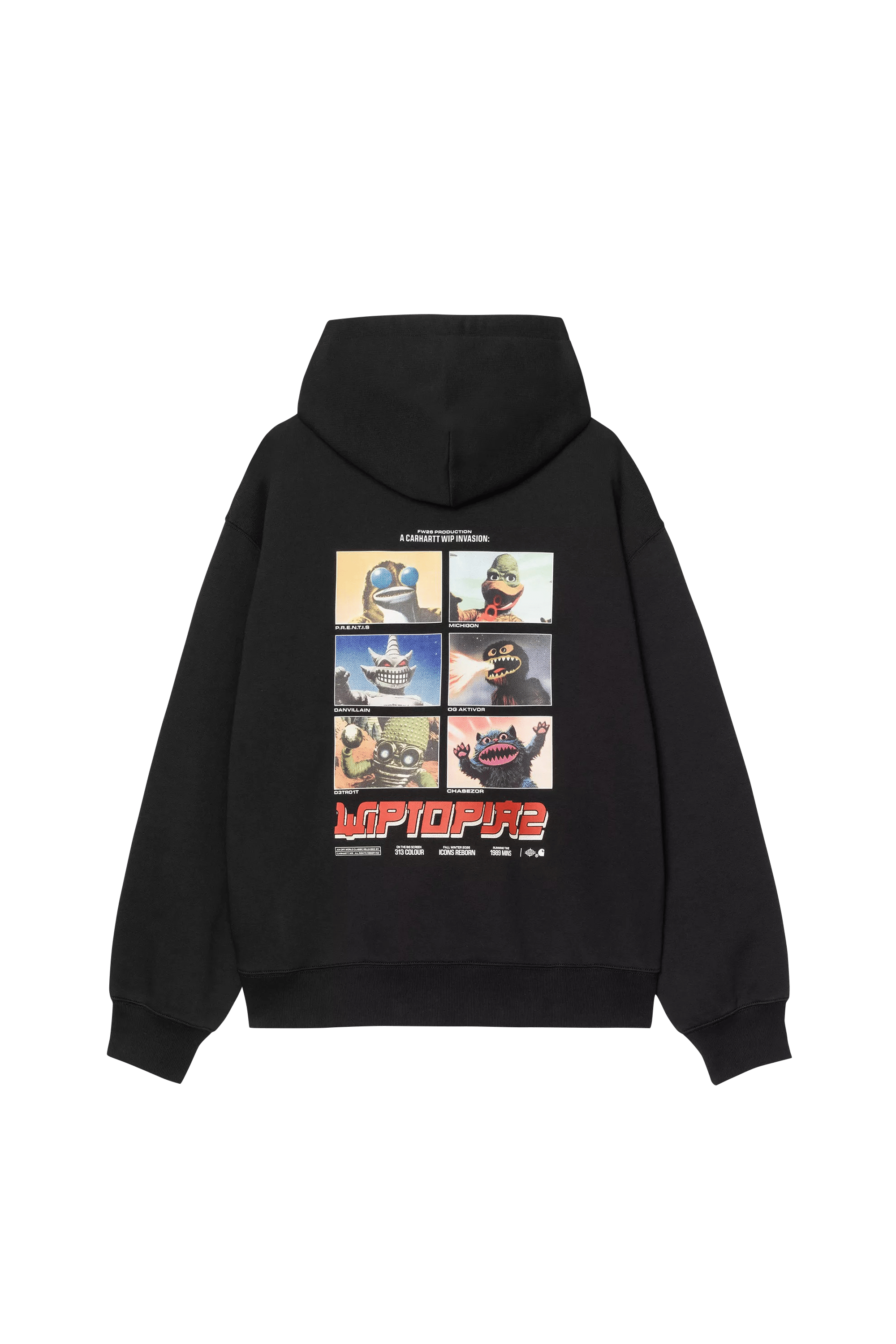 Tommy badge sweatshirt | Black CARHARTT WIP Men