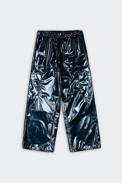 RAINS Pantalon cargo Bleu