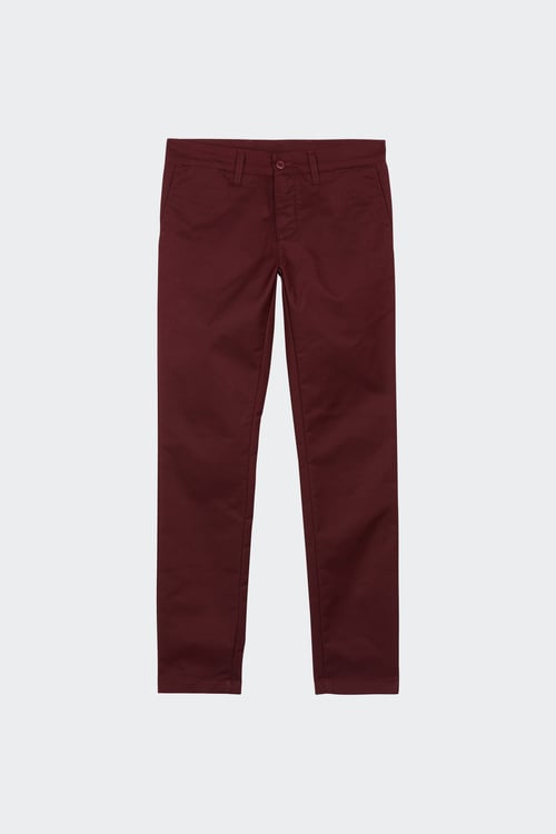 CARHARTT WIP Pantalon Rouge