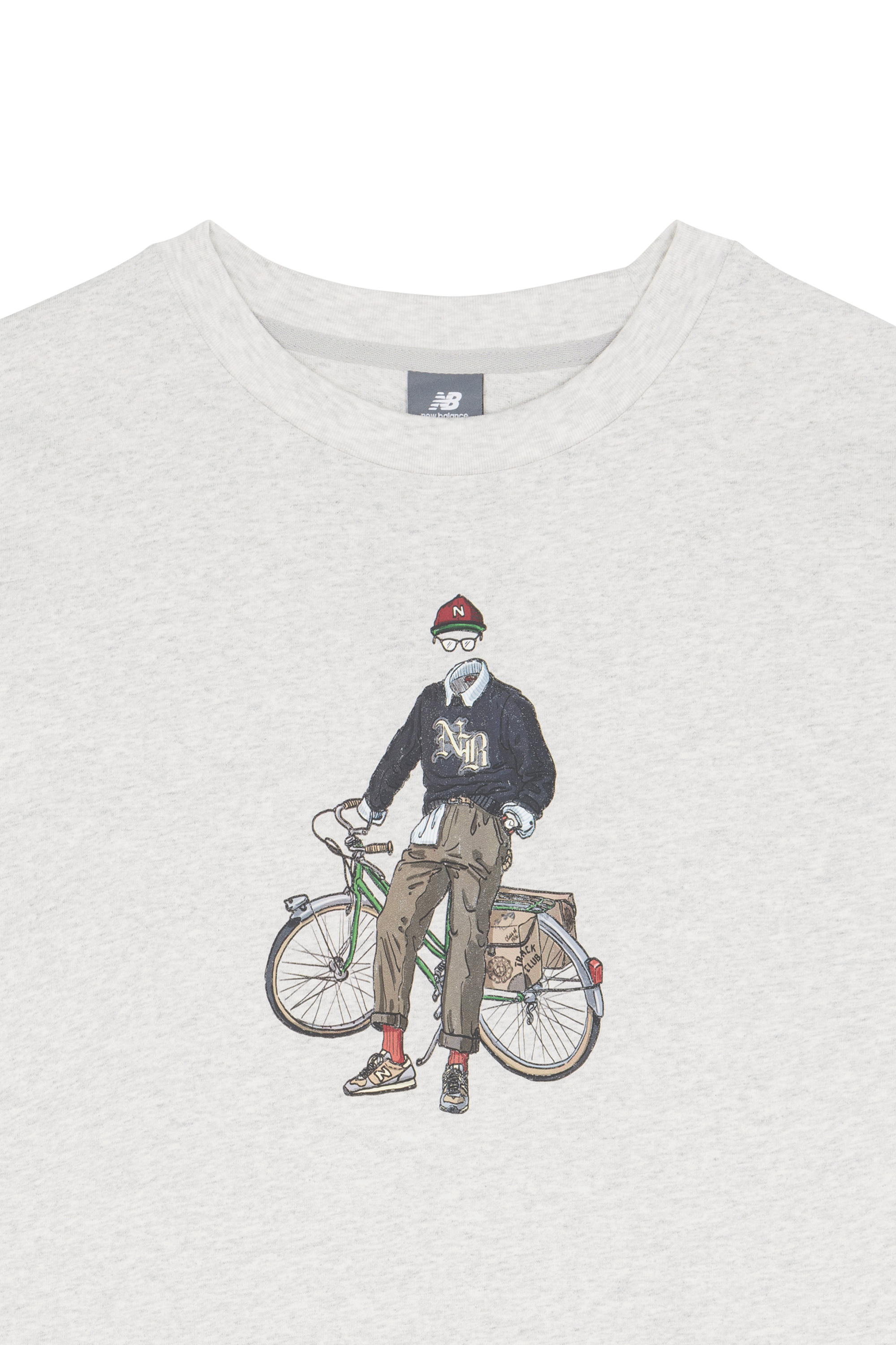 T-shirt NEW BALANCE Gris
