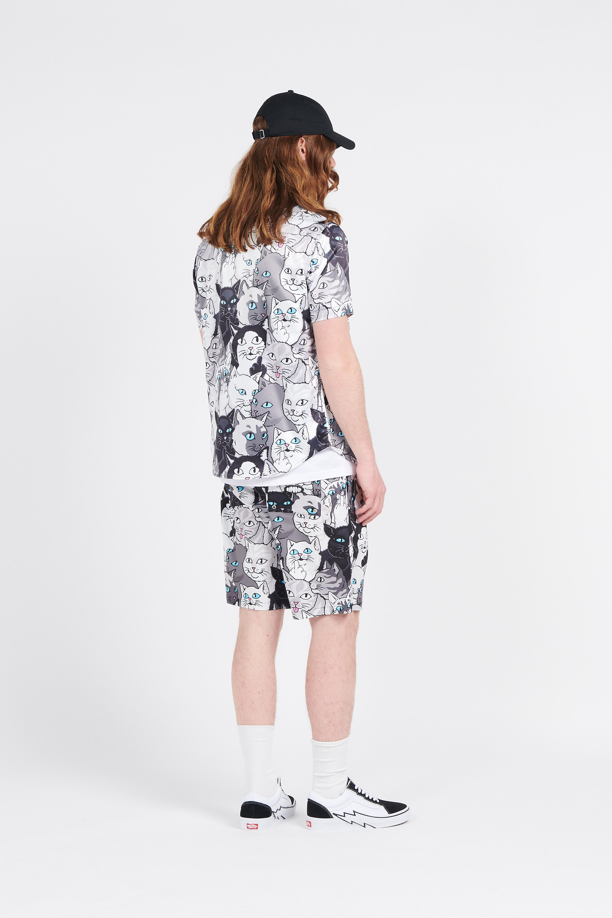 Plain swim shorts Black