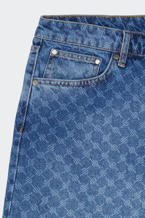 DAILY PAPER Short Bleu