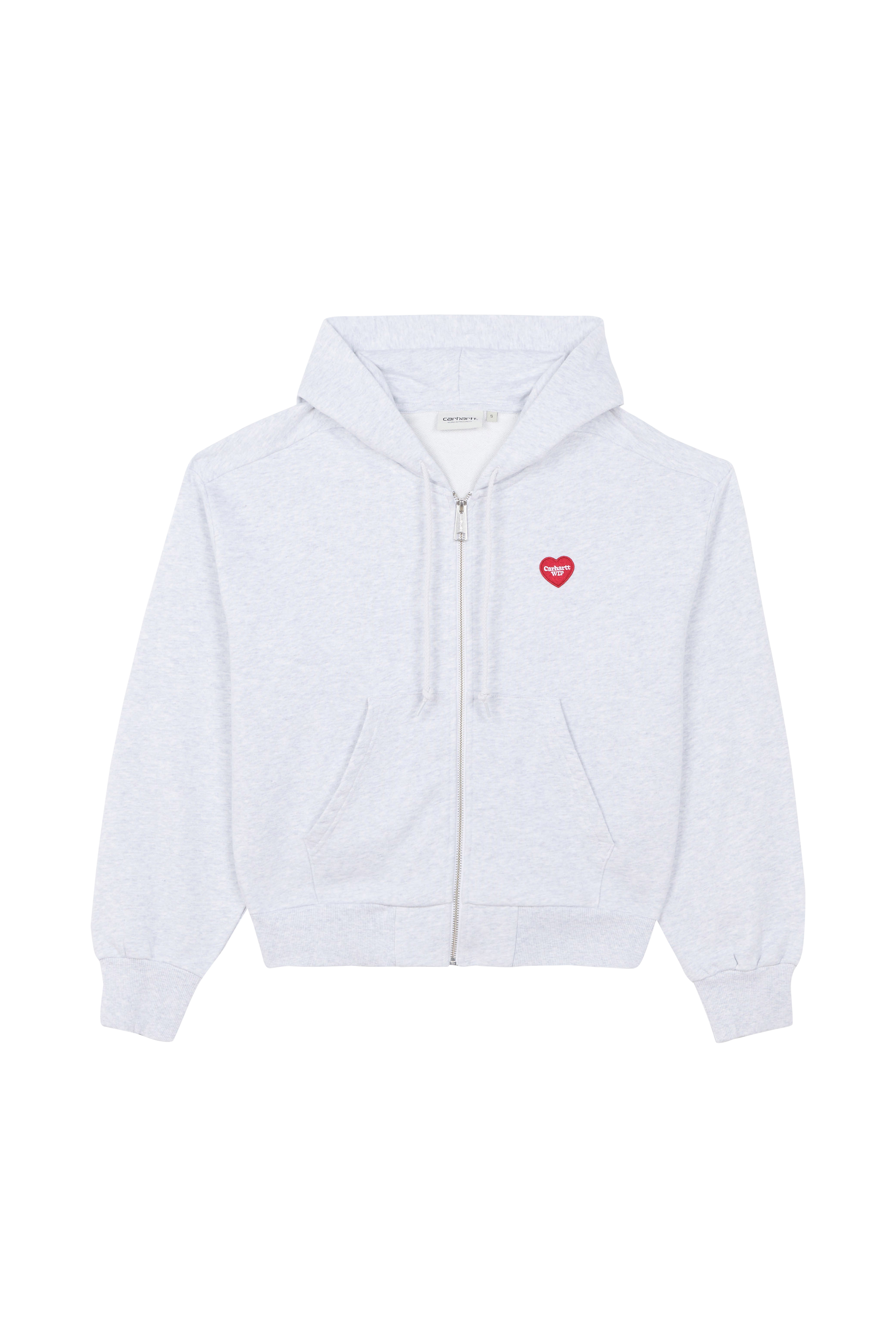 Hoodie zippé Gris