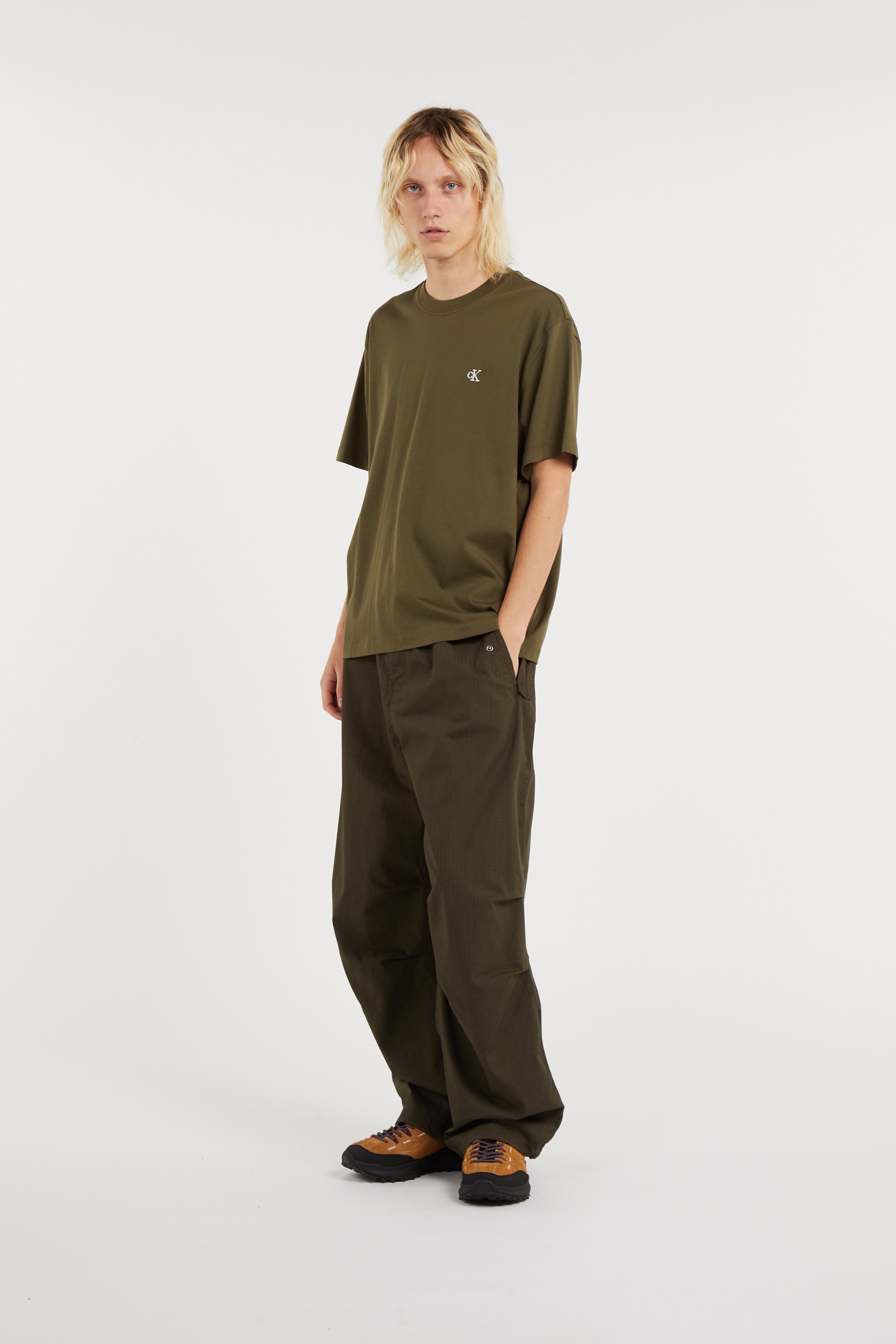 T-shirt CALVIN KLEIN Green