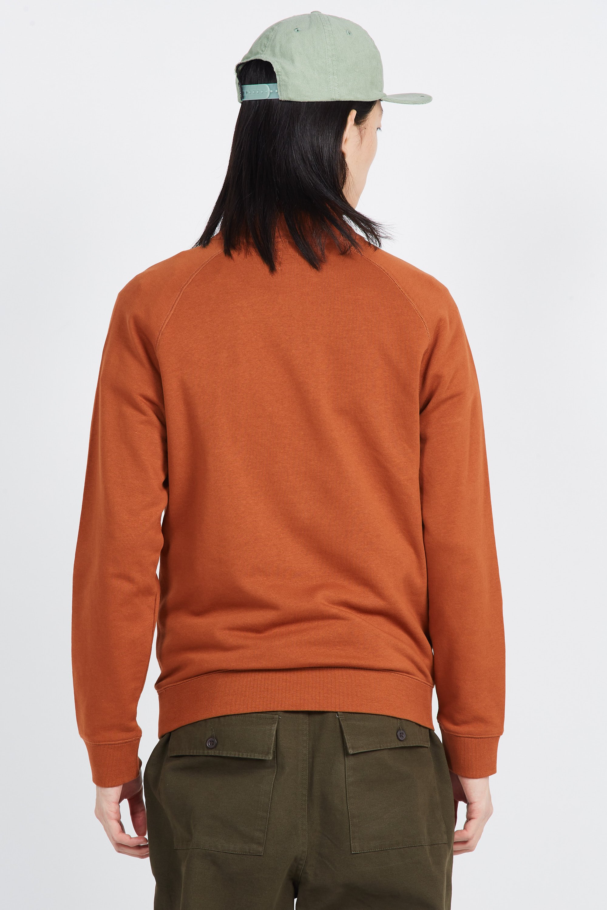 Zip-up sweatshirt | Orange by FARAH Zip-up sweatshirt Orange