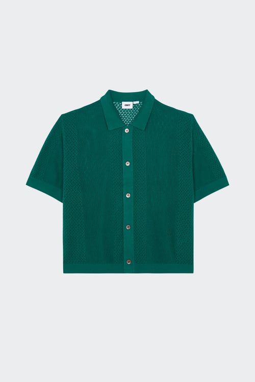 OBEY Chemise Vert