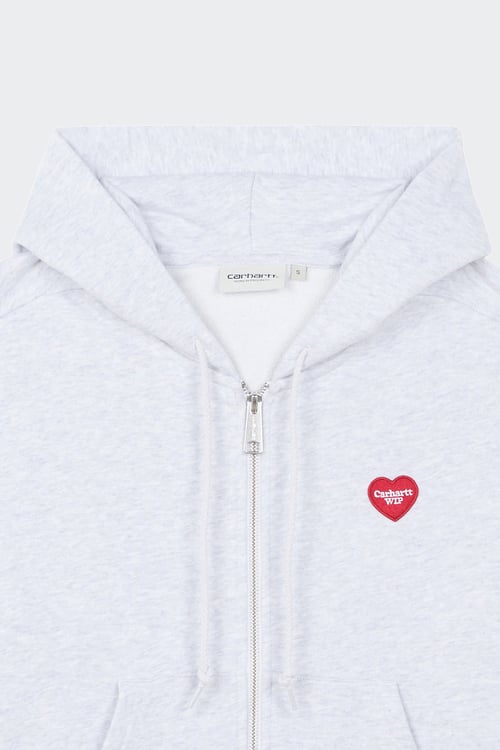 CARHARTT WIP Hoodie zippé Gris