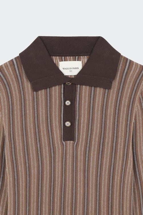 WALK IN PARIS Polo Marron