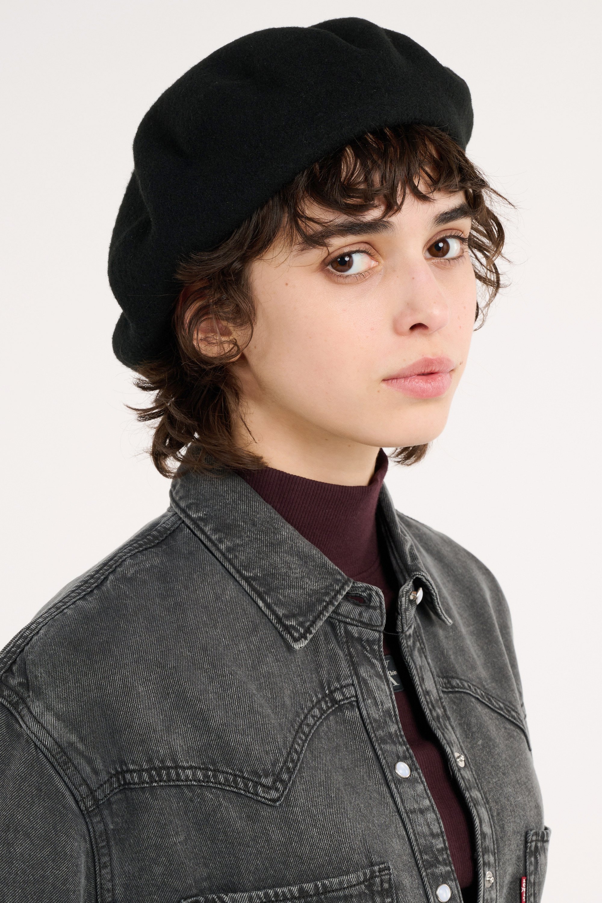 Beret | Black NEW ERA Women