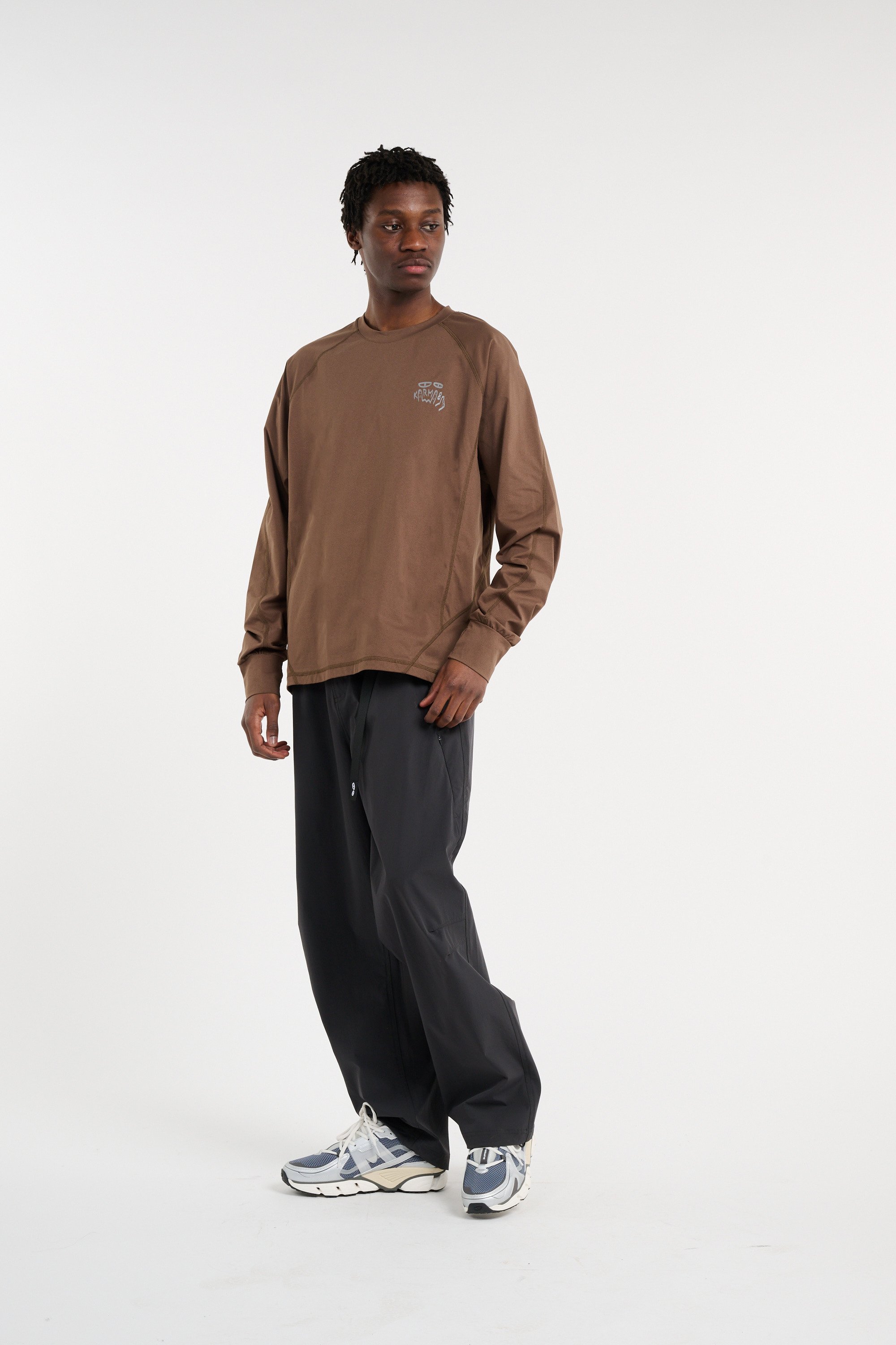 T-shirt KARMA8A Marron