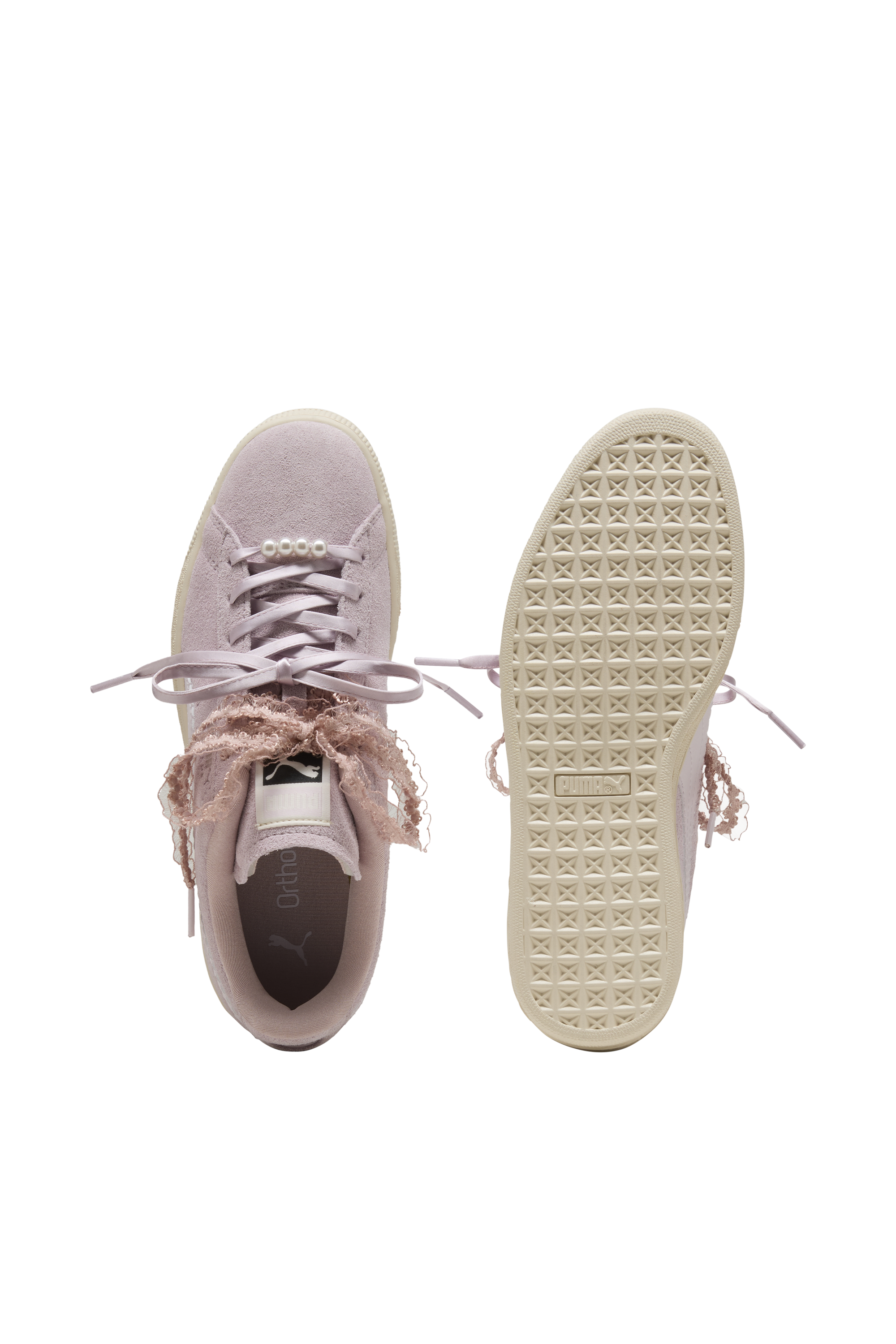 Men?s Storm 96 LO fabric and leather sneakers | Pink PUMA Women