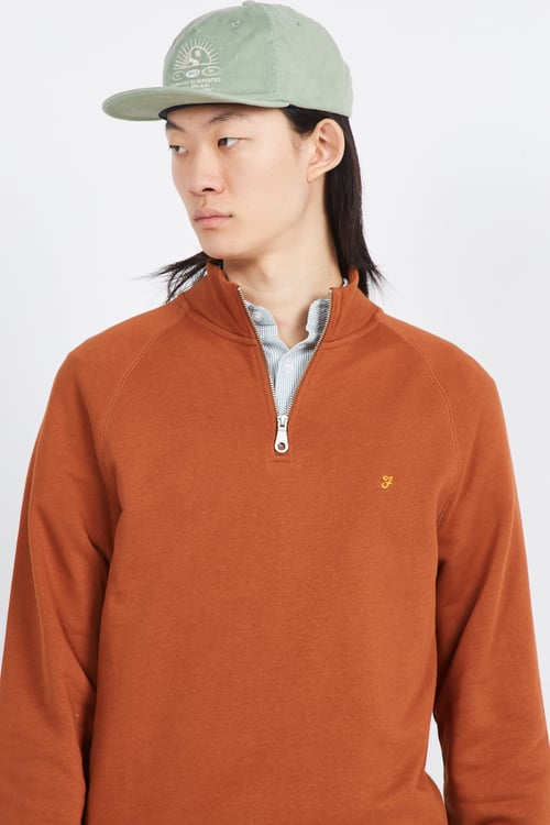 FARAH Sweatshirt Orange