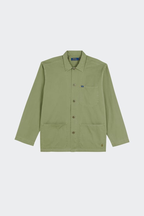 Polo - Surchemise - Taille L Kaki