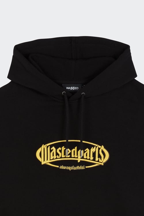 WASTED Hoodie Noir