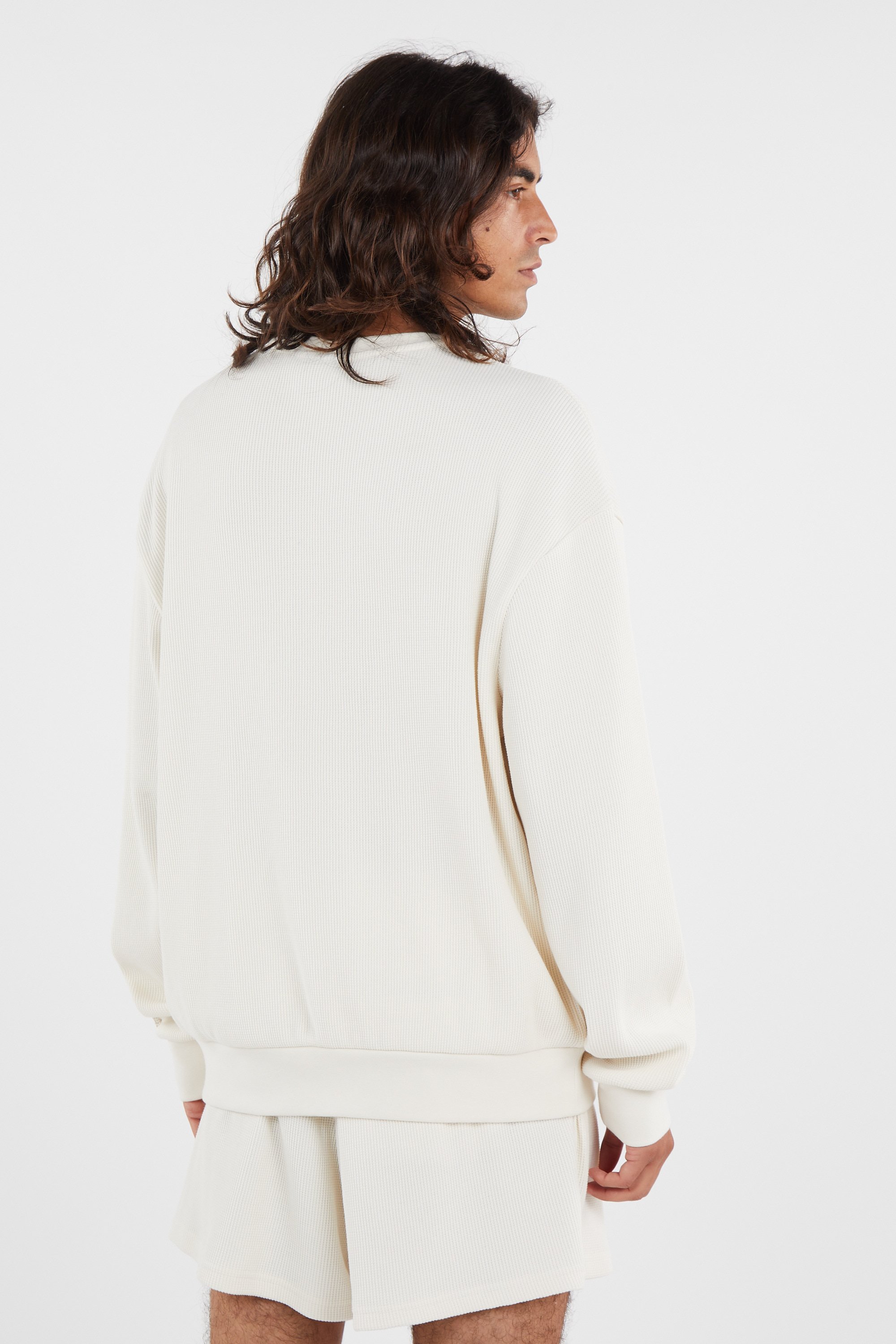 sweatshirt | Beige by NEW ERA sweatshirt Beige