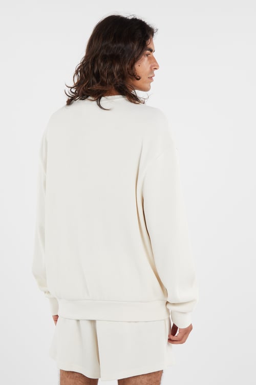 NEW ERA Sweatshirt Beige