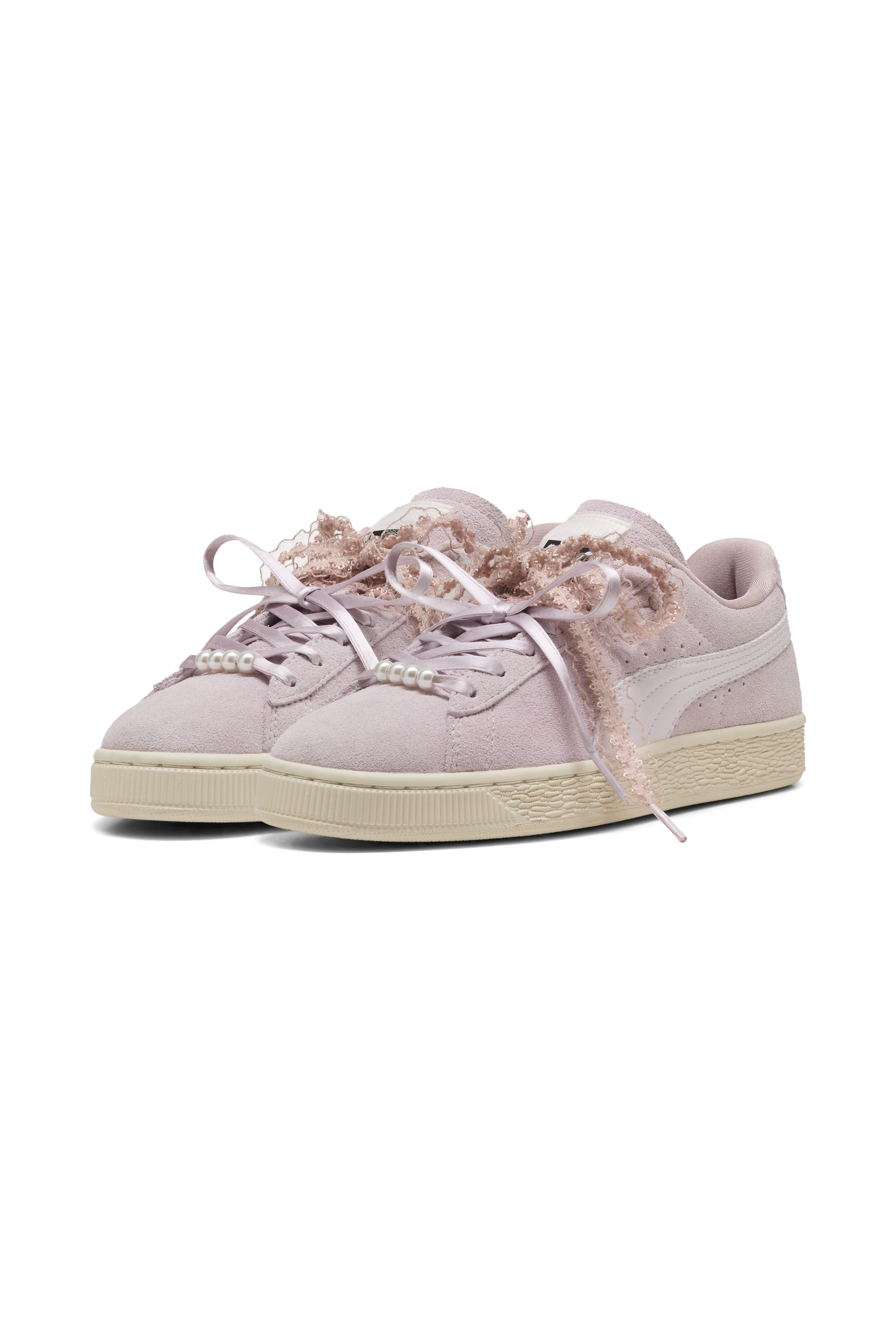 Men?s Storm 96 LO fabric and leather sneakers | Pink PUMA Women