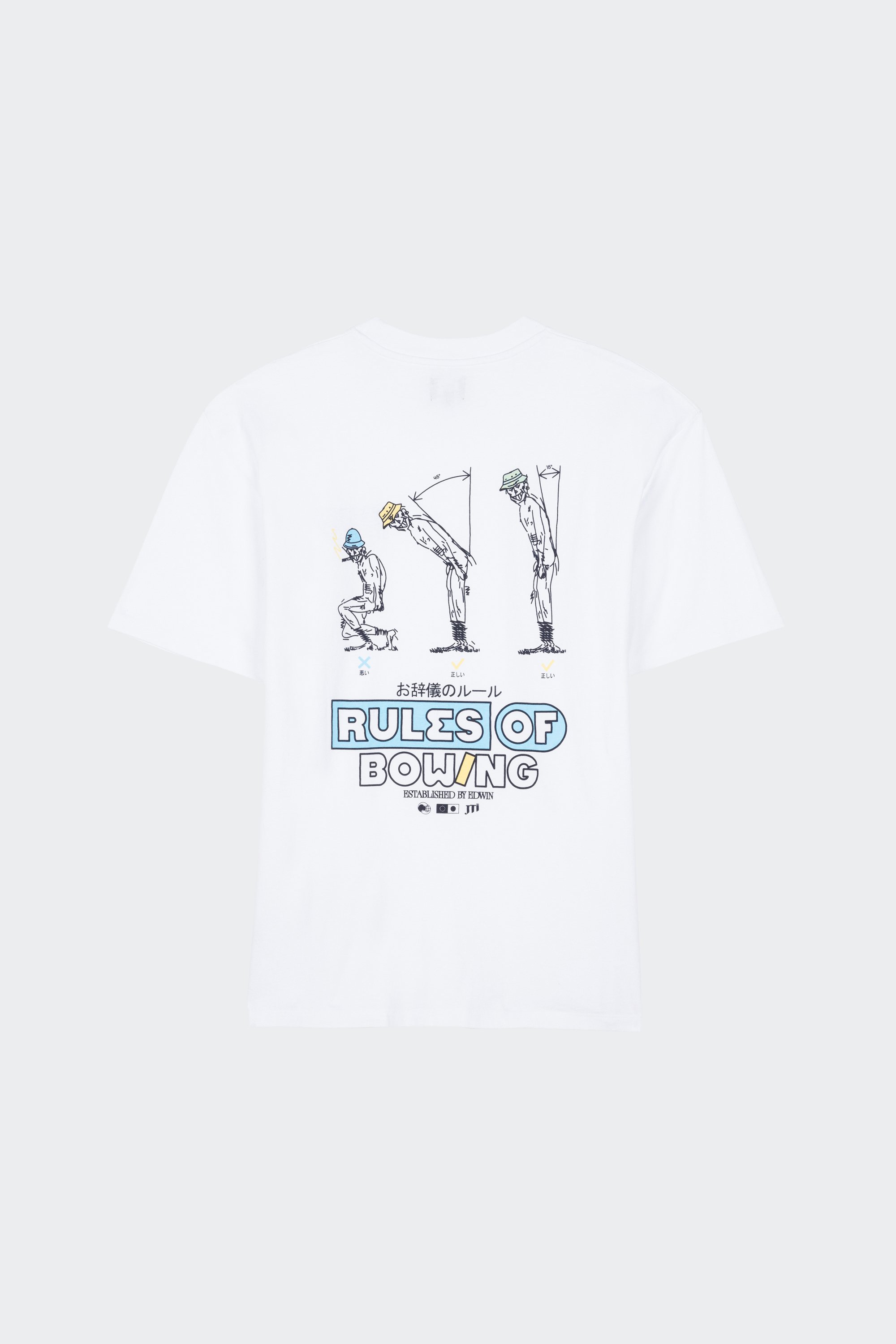 T-shirt | White by EDWIN T-shirt White
