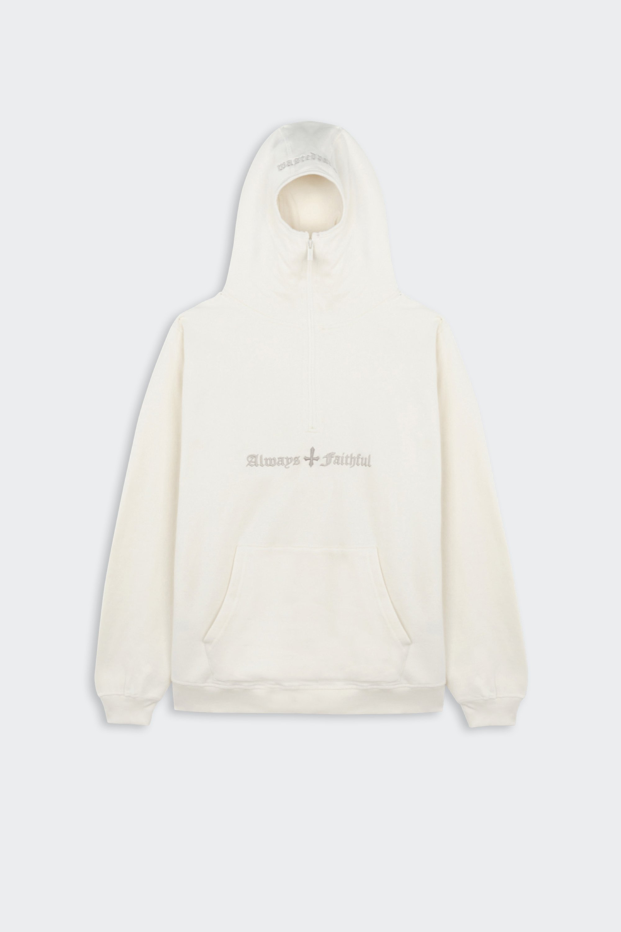 Hoodie zippé | Beige by WASTED Hoodie zippé Beige