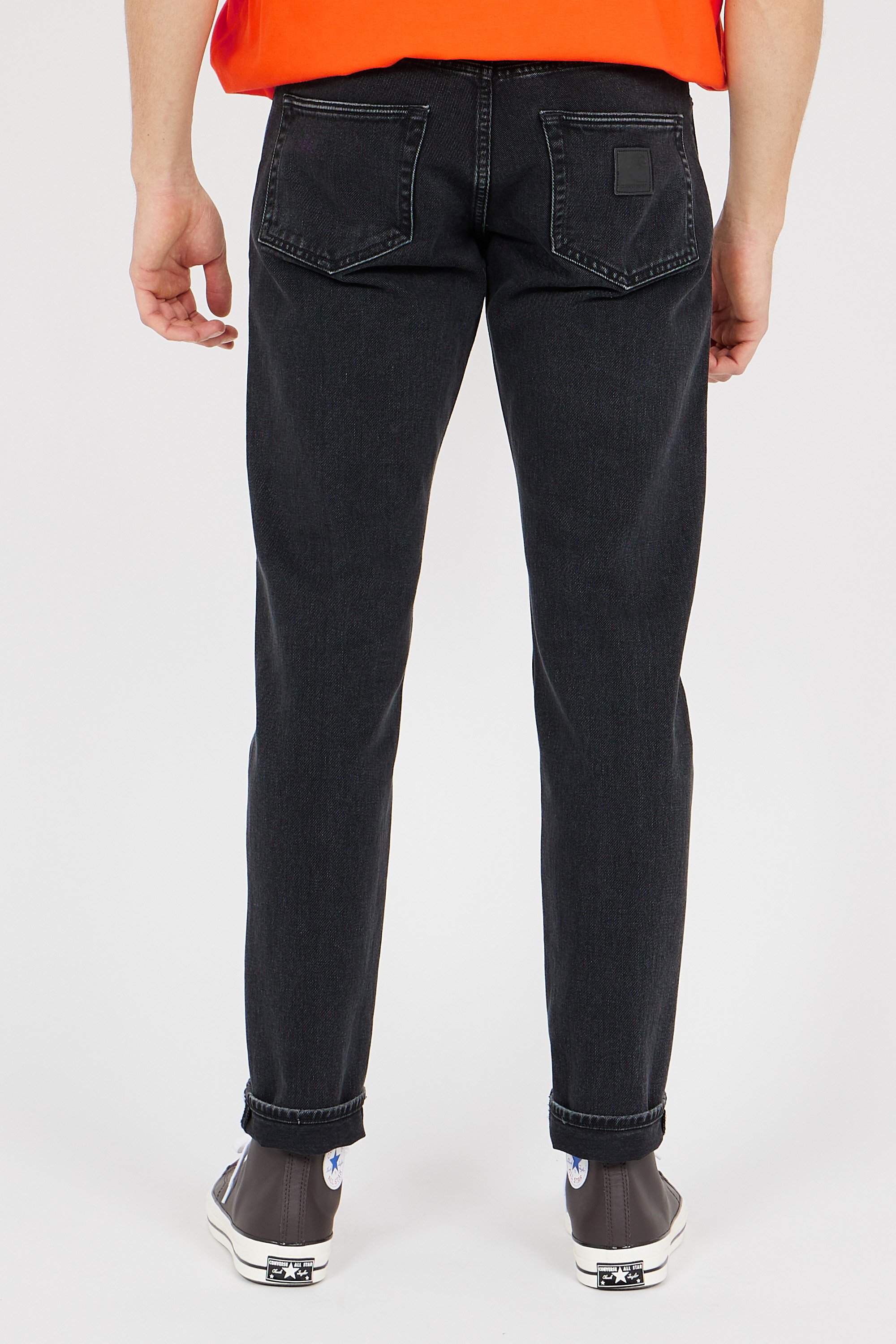 Straight-leg jeans | Black by CARHARTT WIP Straight-leg jeans Black