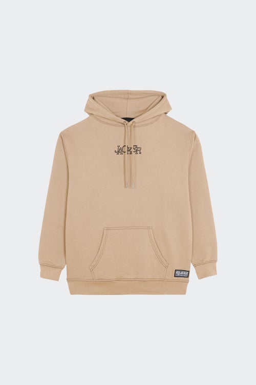 JACKER Hoodie Beige